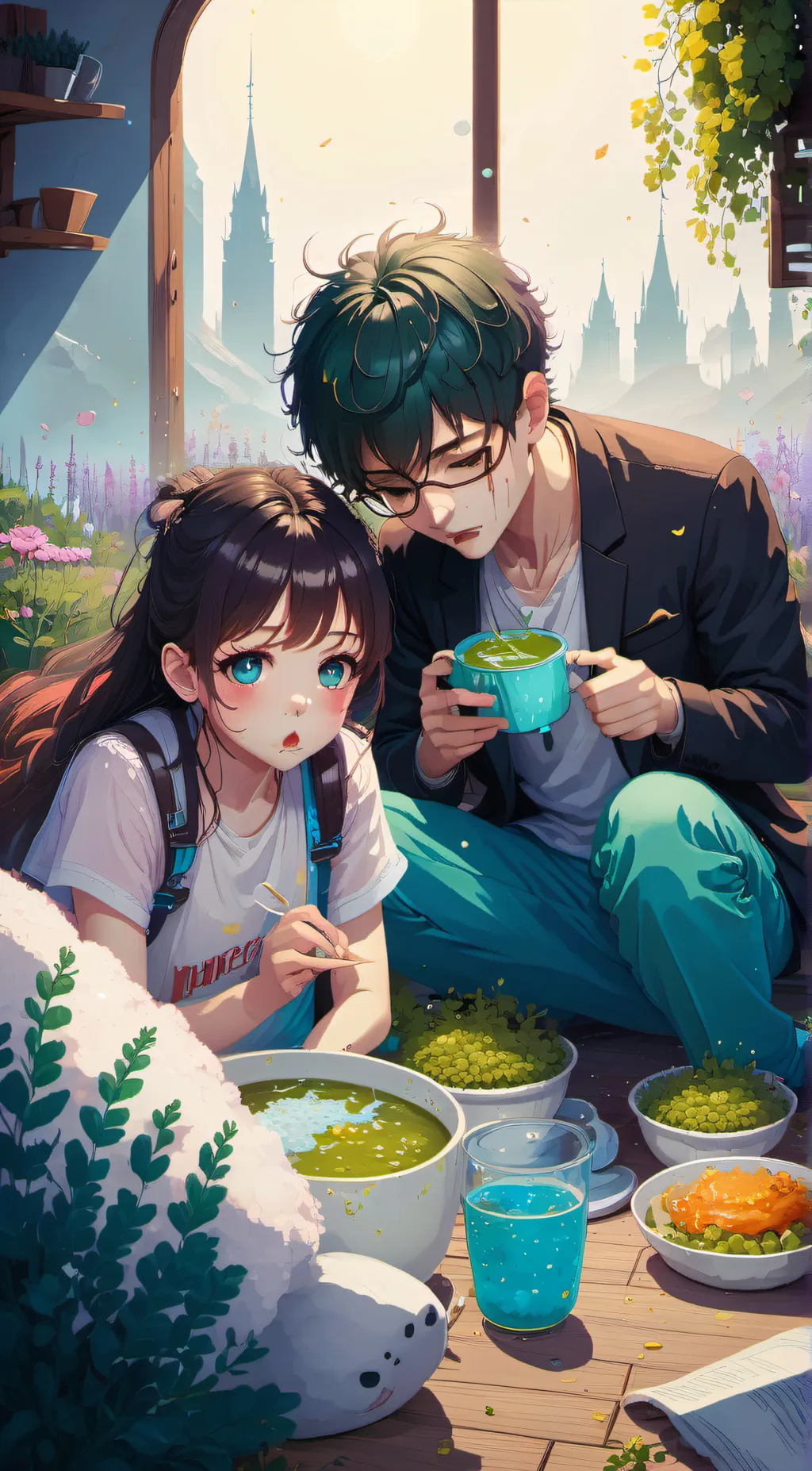 ai character: Delilah  background