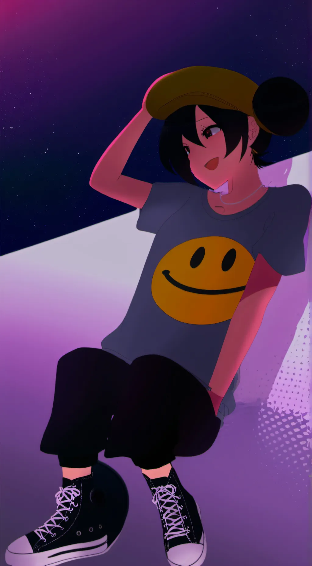 ai character: Natalie  background