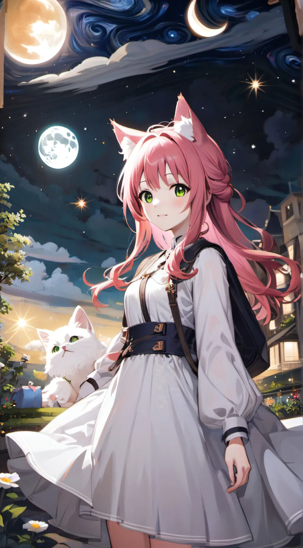 ai character: Hinari background