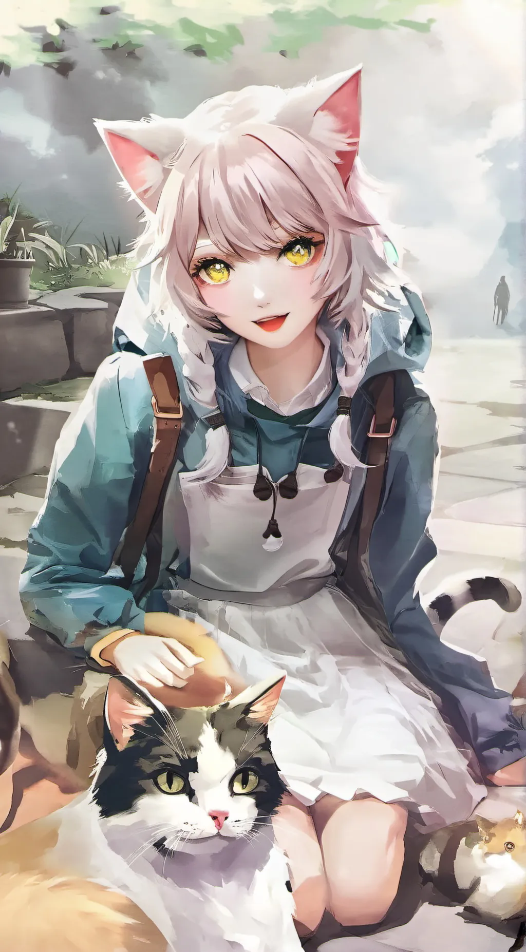 ai character: Mira background