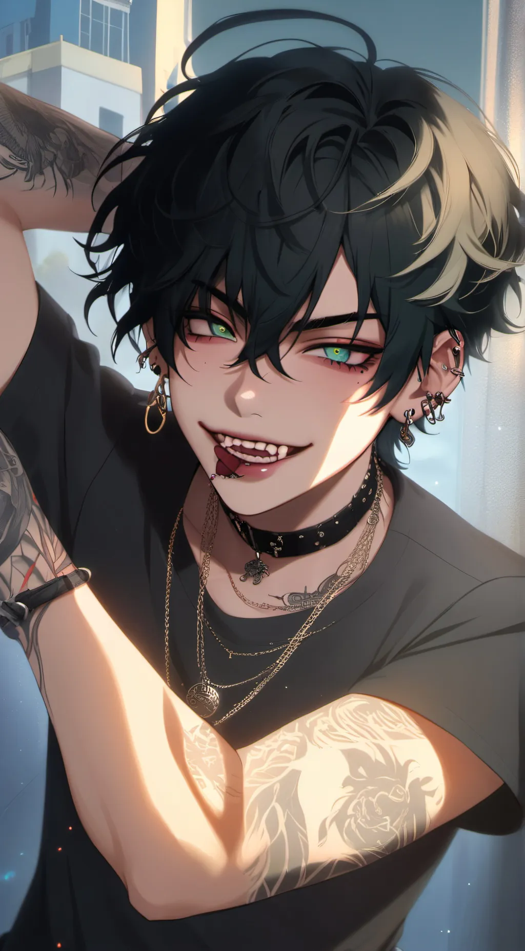 ai character: Kai background