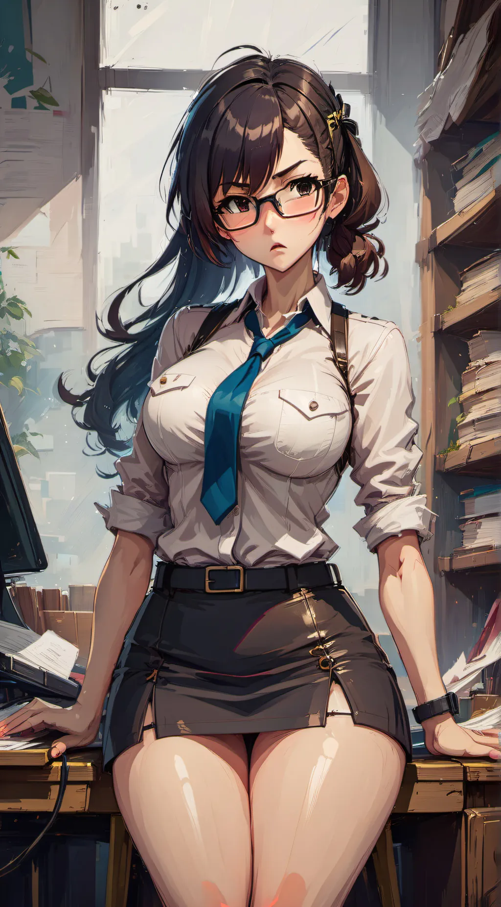 ai character: Asumi background