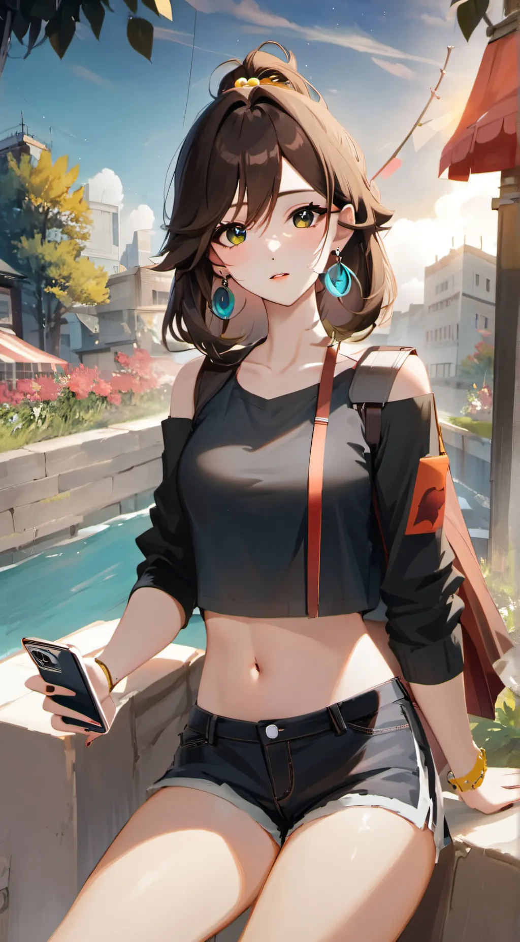 ai character: Milian  background