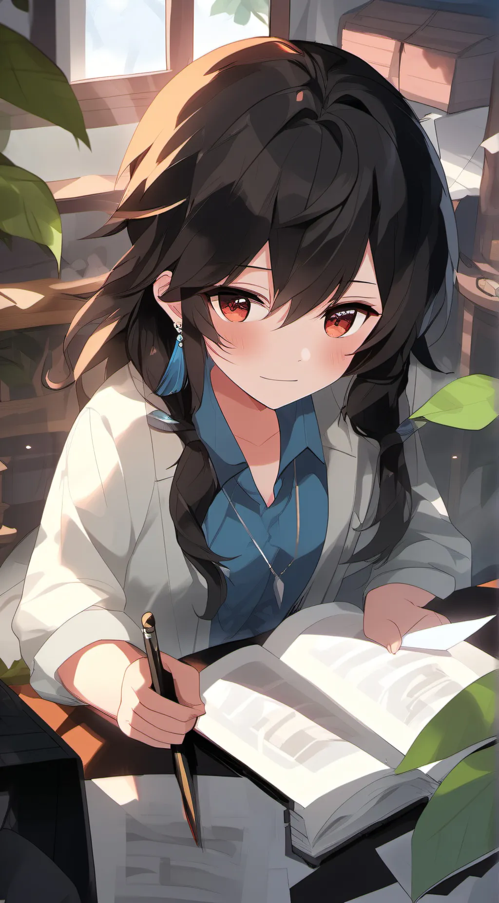 ai character: Lisa background