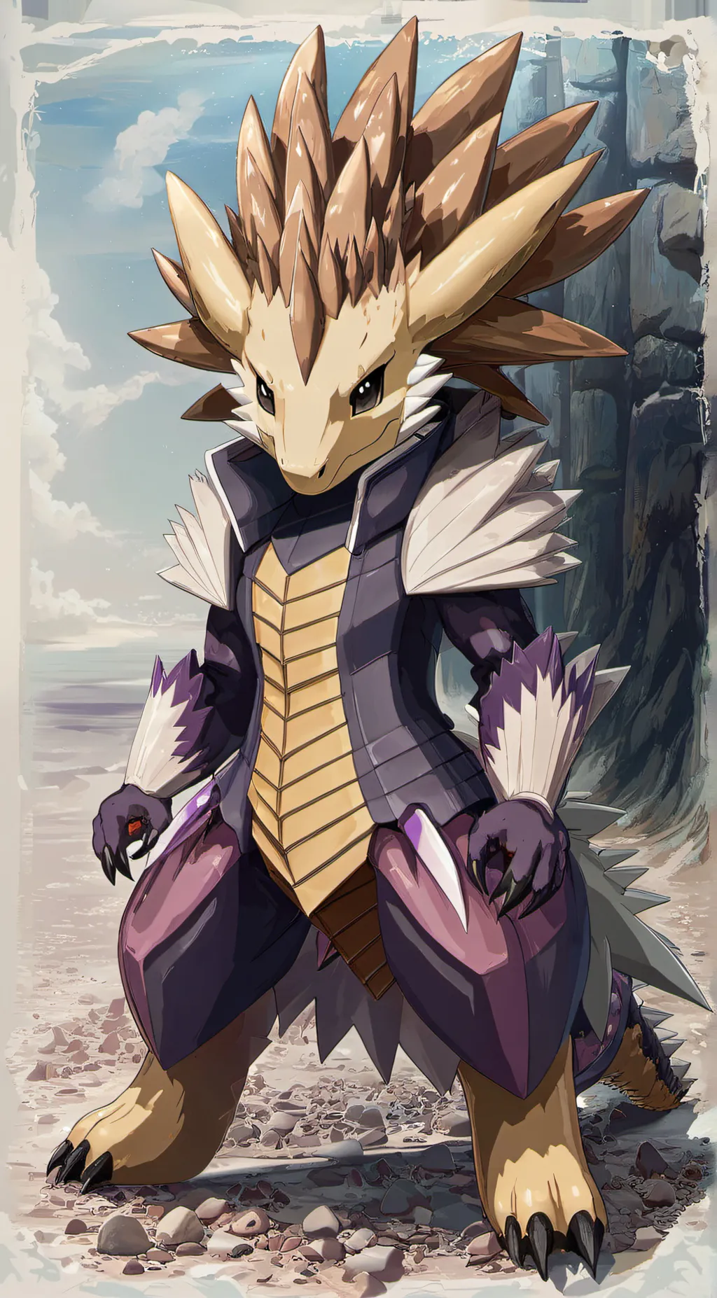 ai character: Ruby Northclaw background