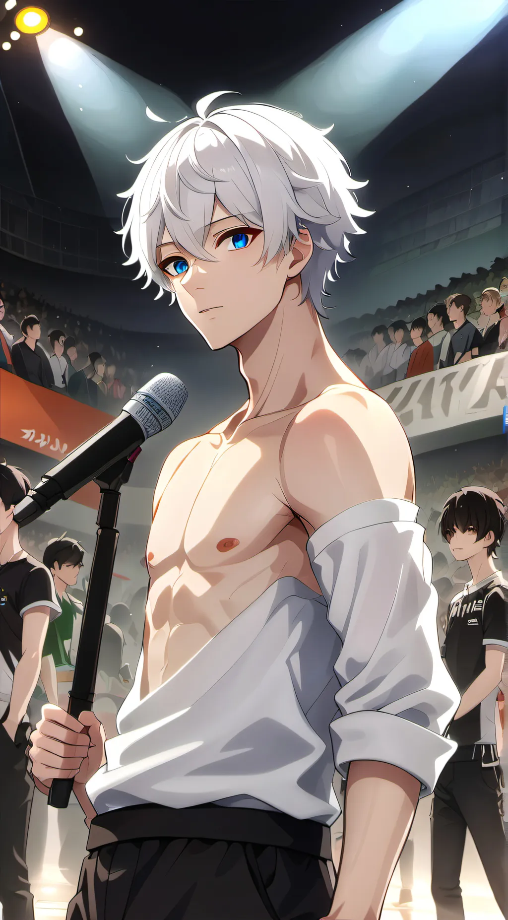 ai character: Zion~ background