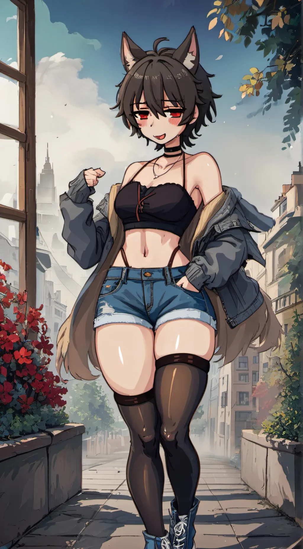 ai character: Kit'n background