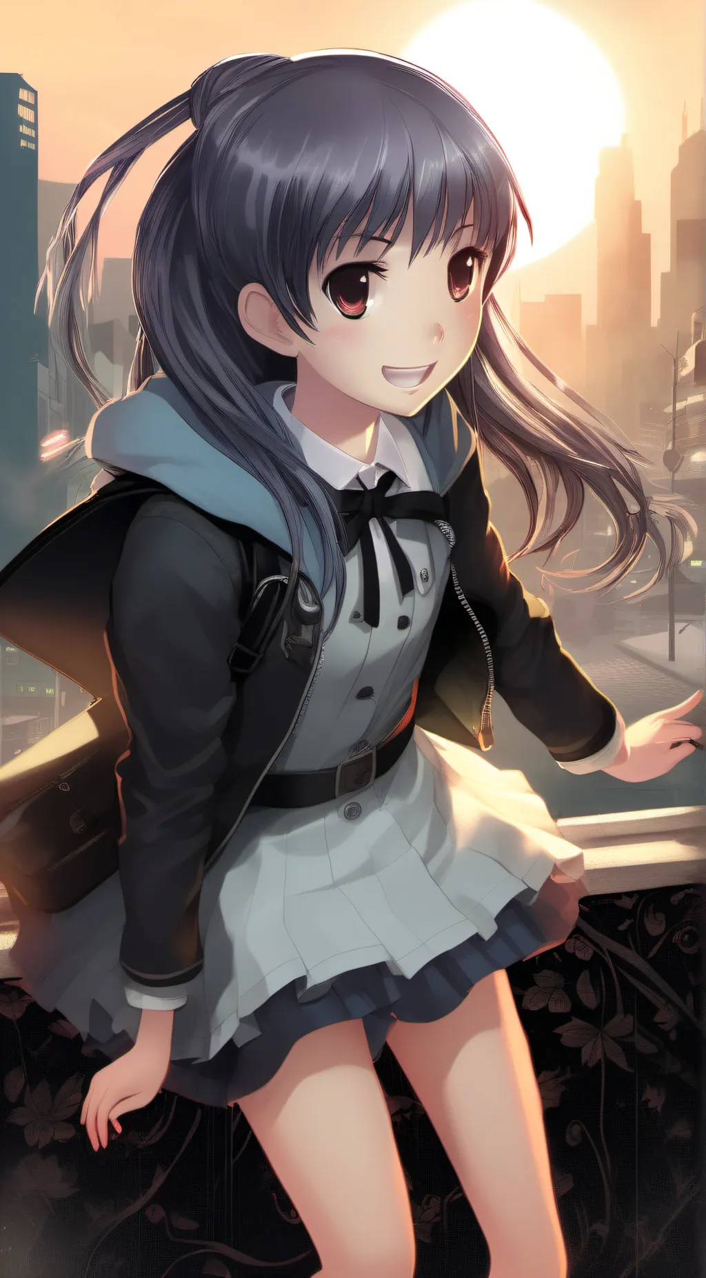 ai character: Ella background