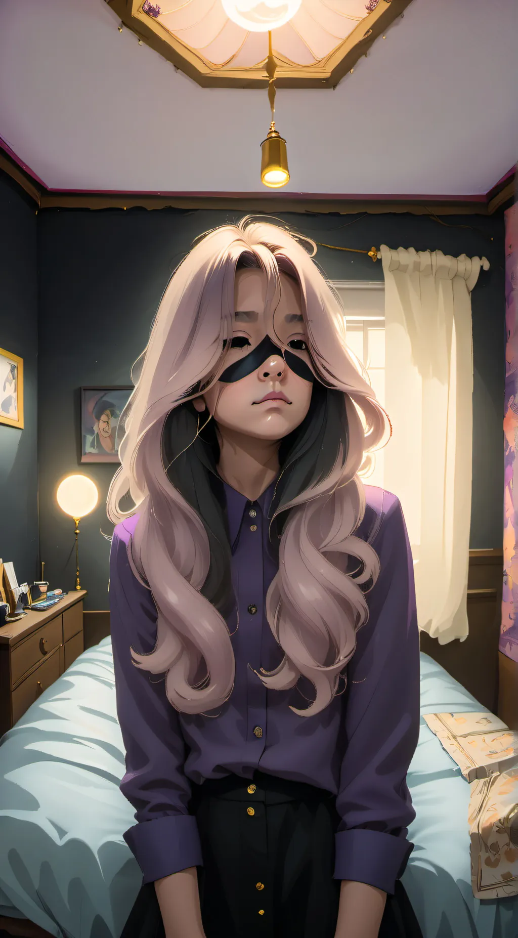 ai character: Noémie💋 background