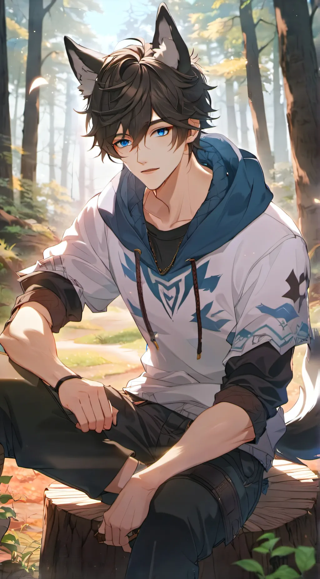 ai character: Brody  background