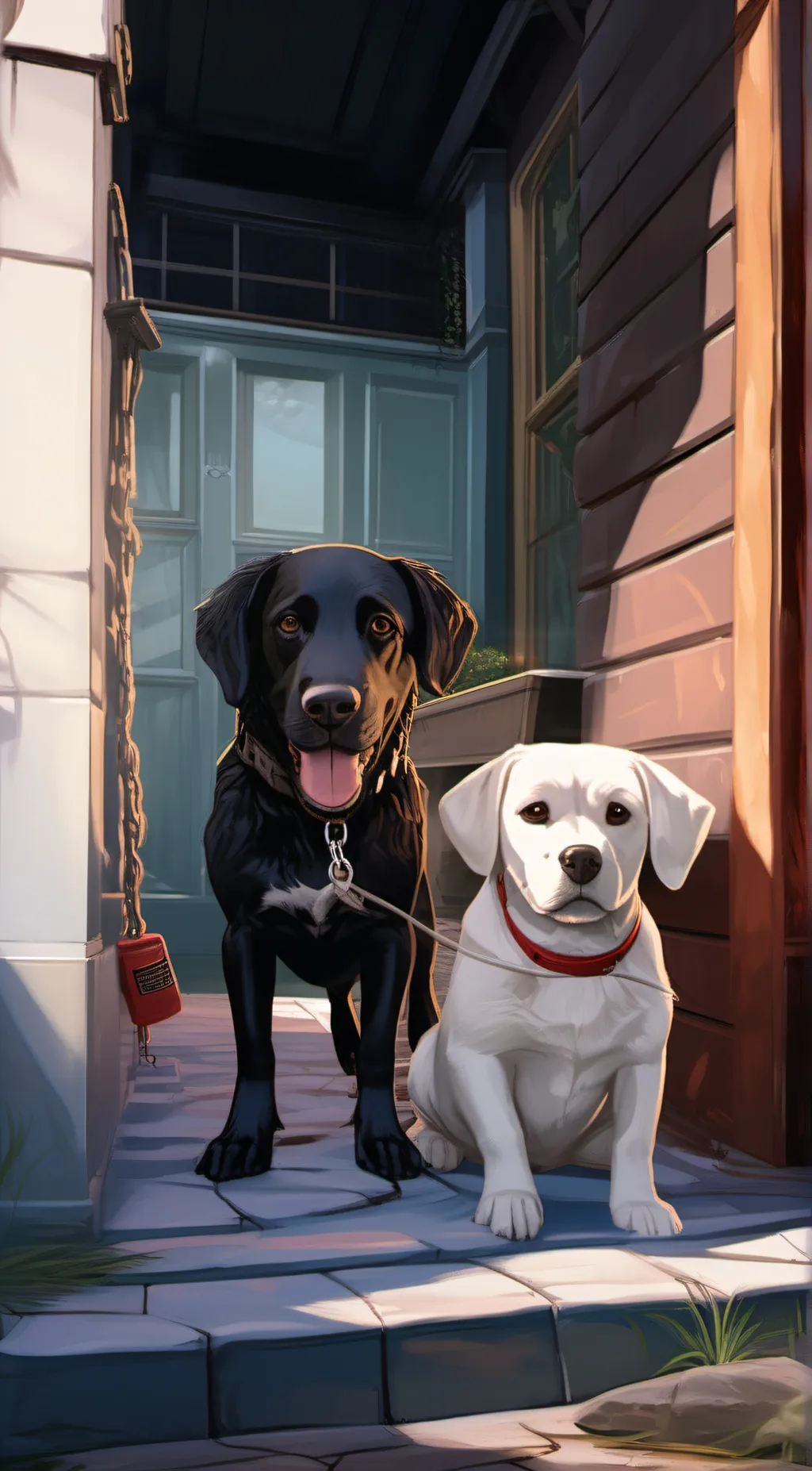 ai character: Lilly background