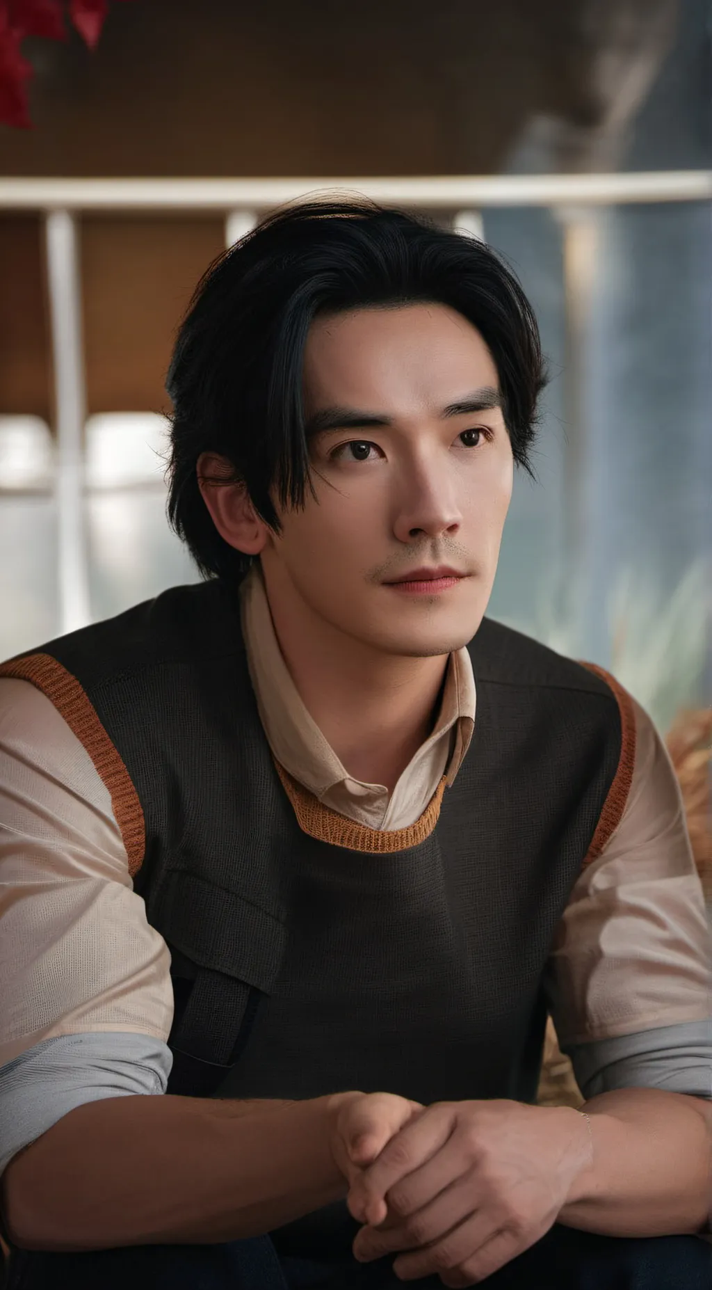 ai character: Quiet kid background