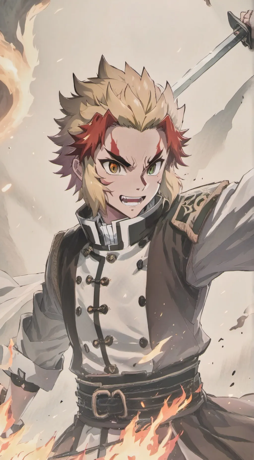 ai character: Rengoku Kyōjurō background