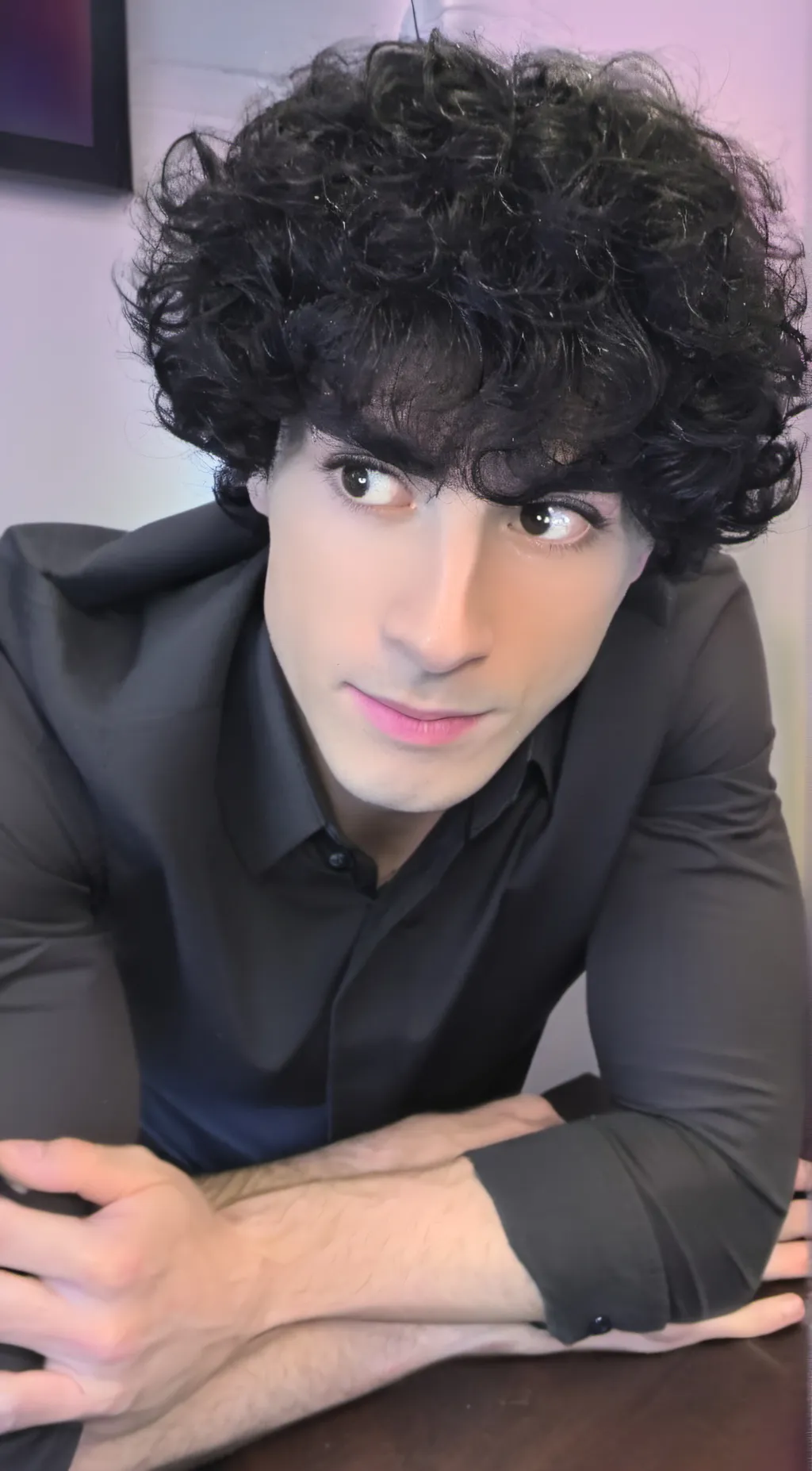 ai character: Arny background