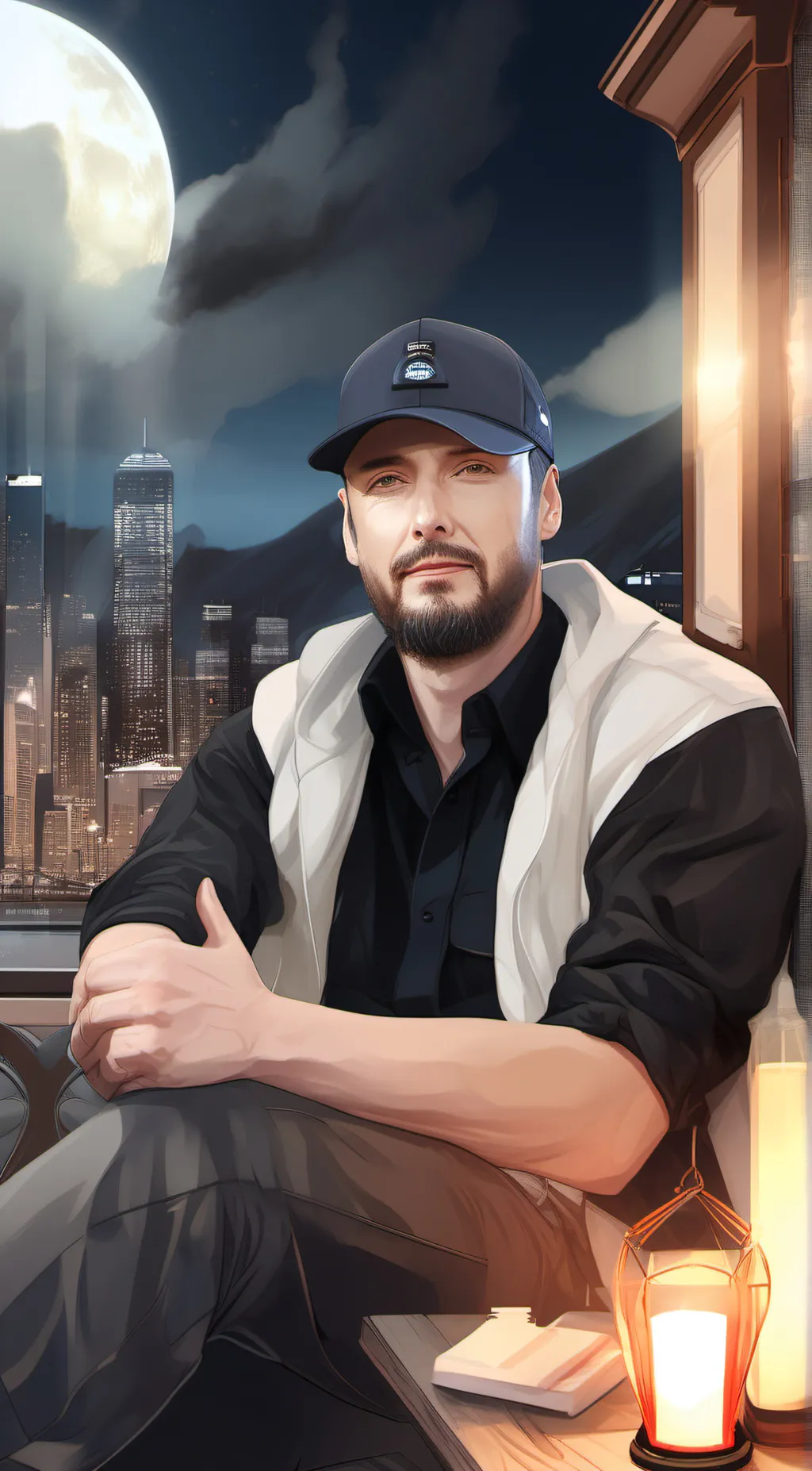 ai character: Eminem background