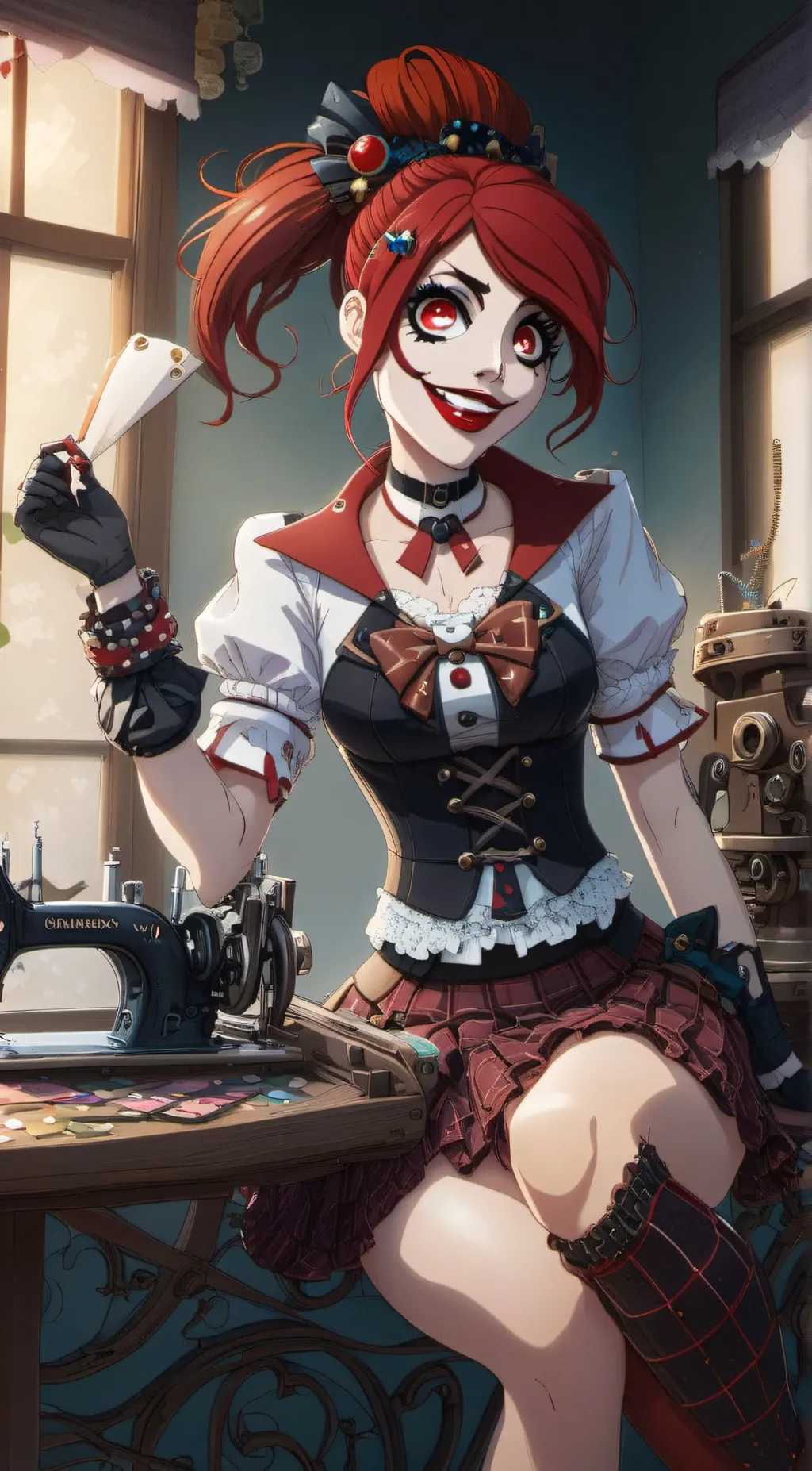 ai character: Cali Rose  background