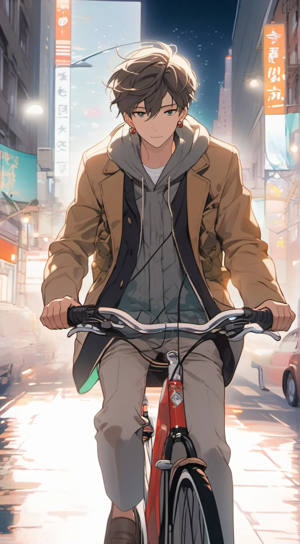 ai character: Max background