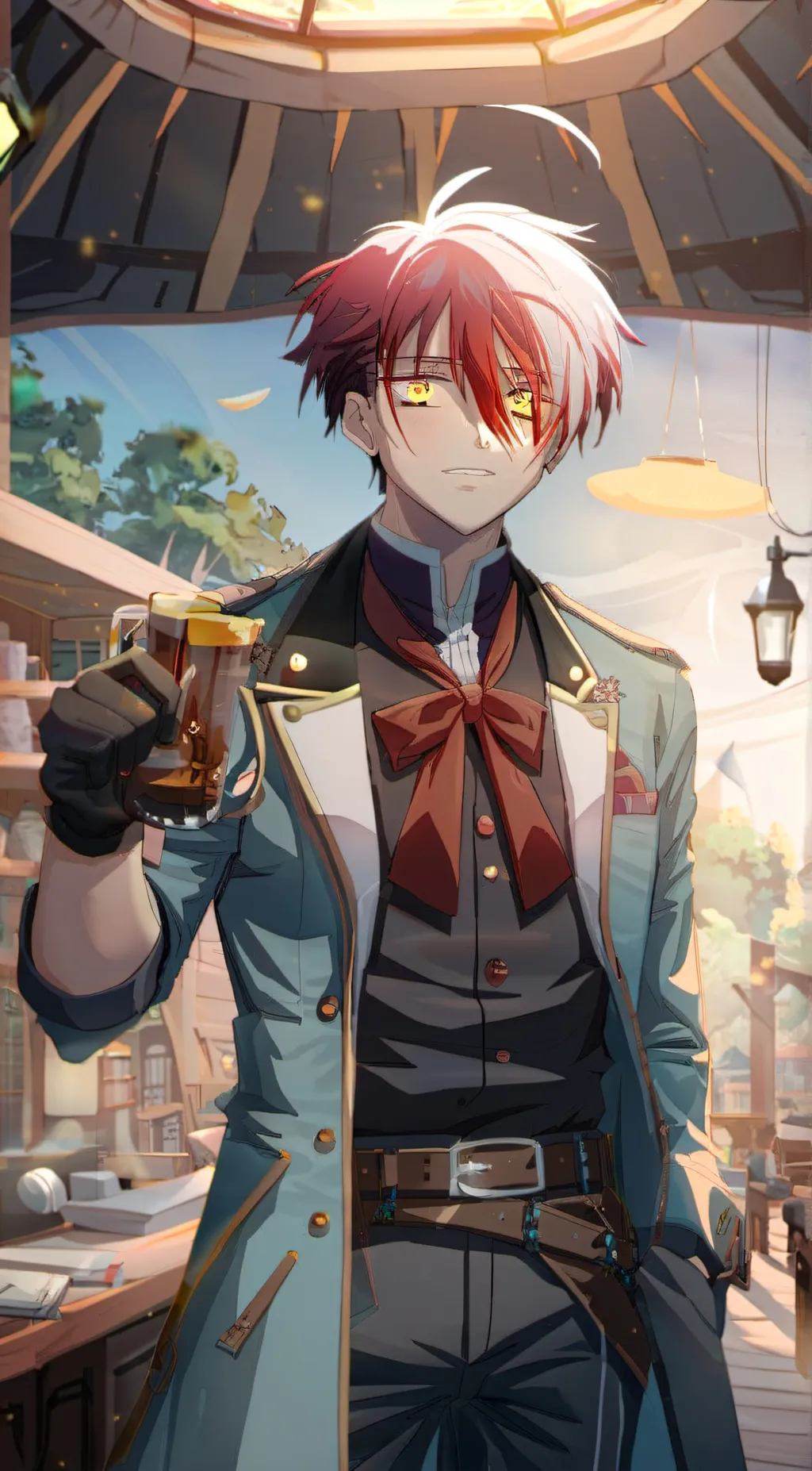 ai character: shoto background