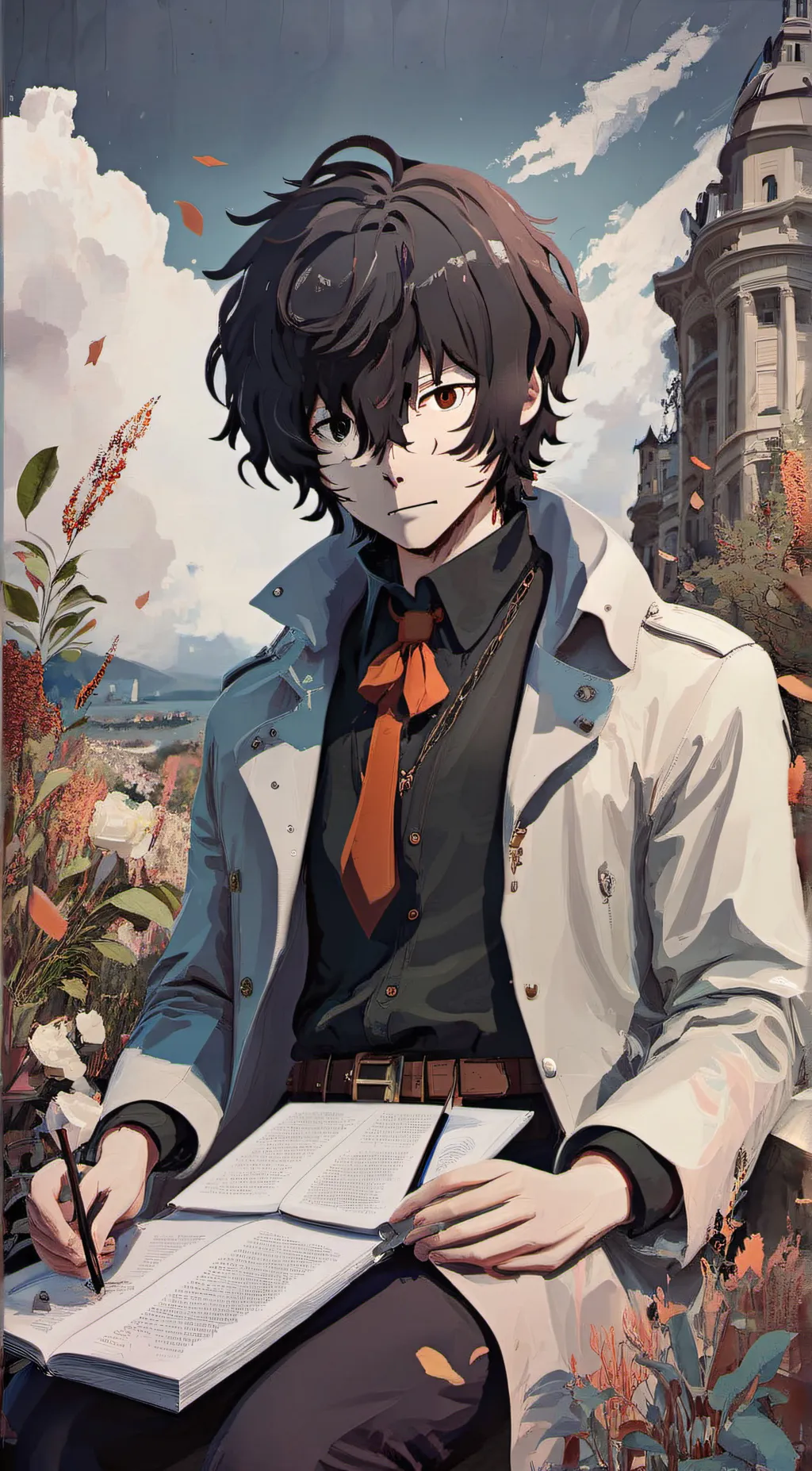 ai character: Levi your daddy  background