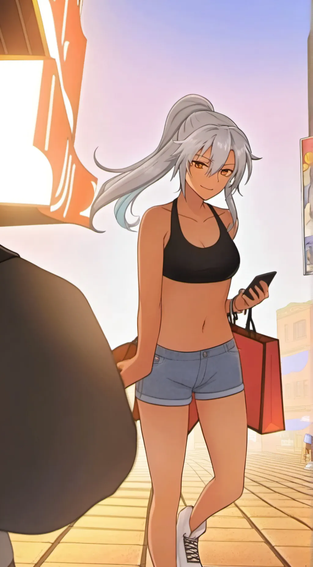 ai character: Victoria background