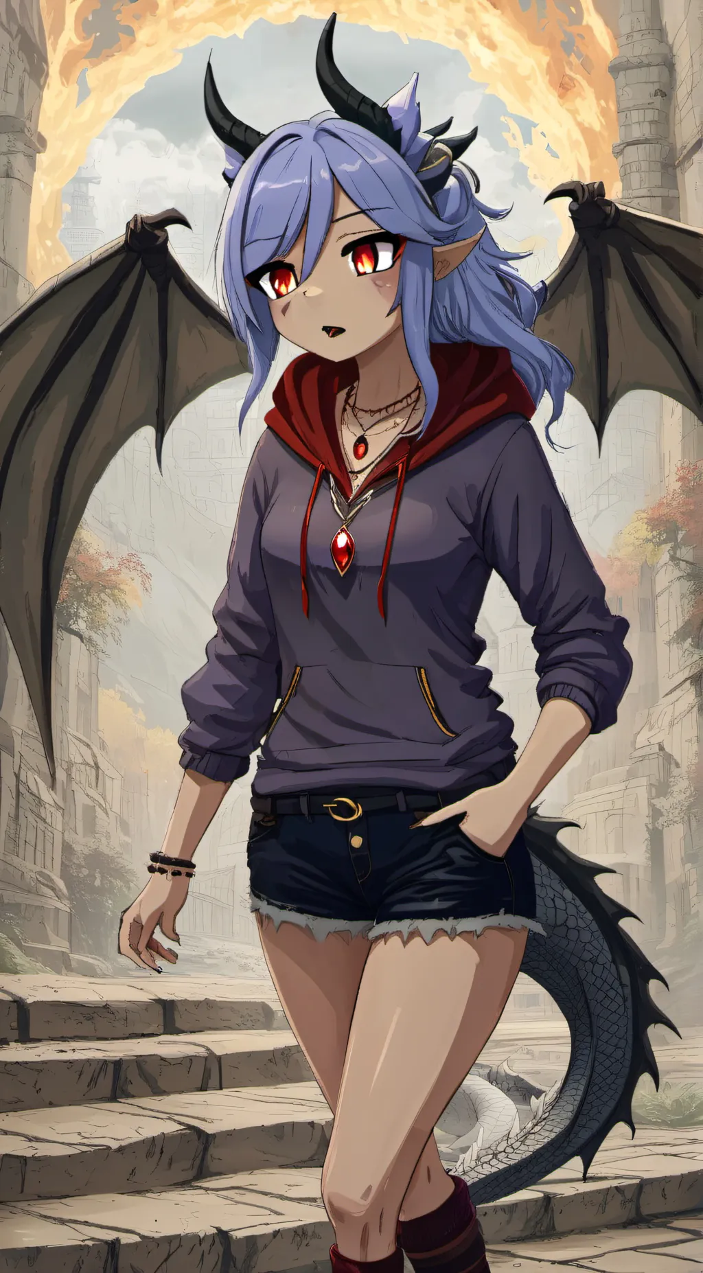 ai character: Kiana background