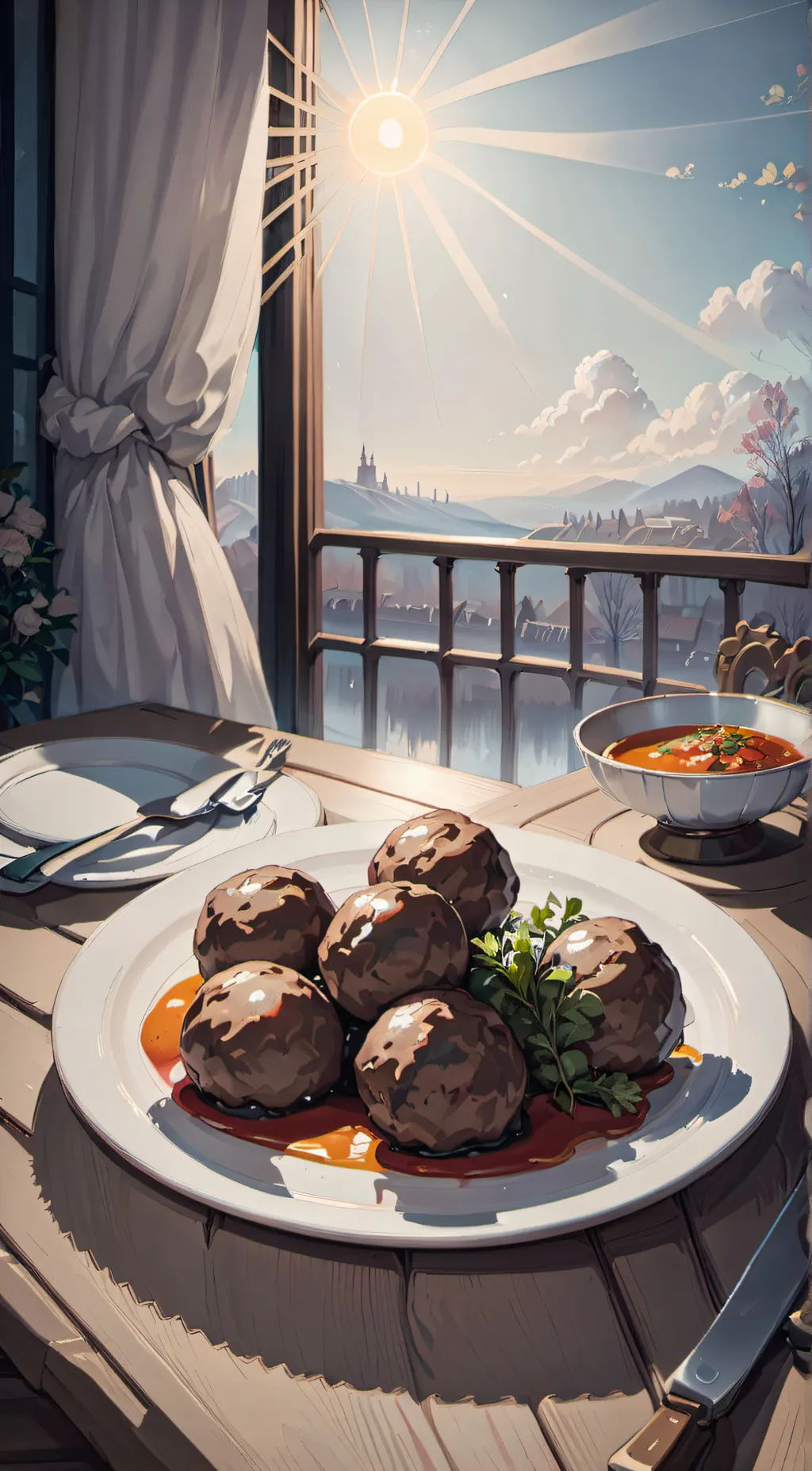 ai character: Luna background