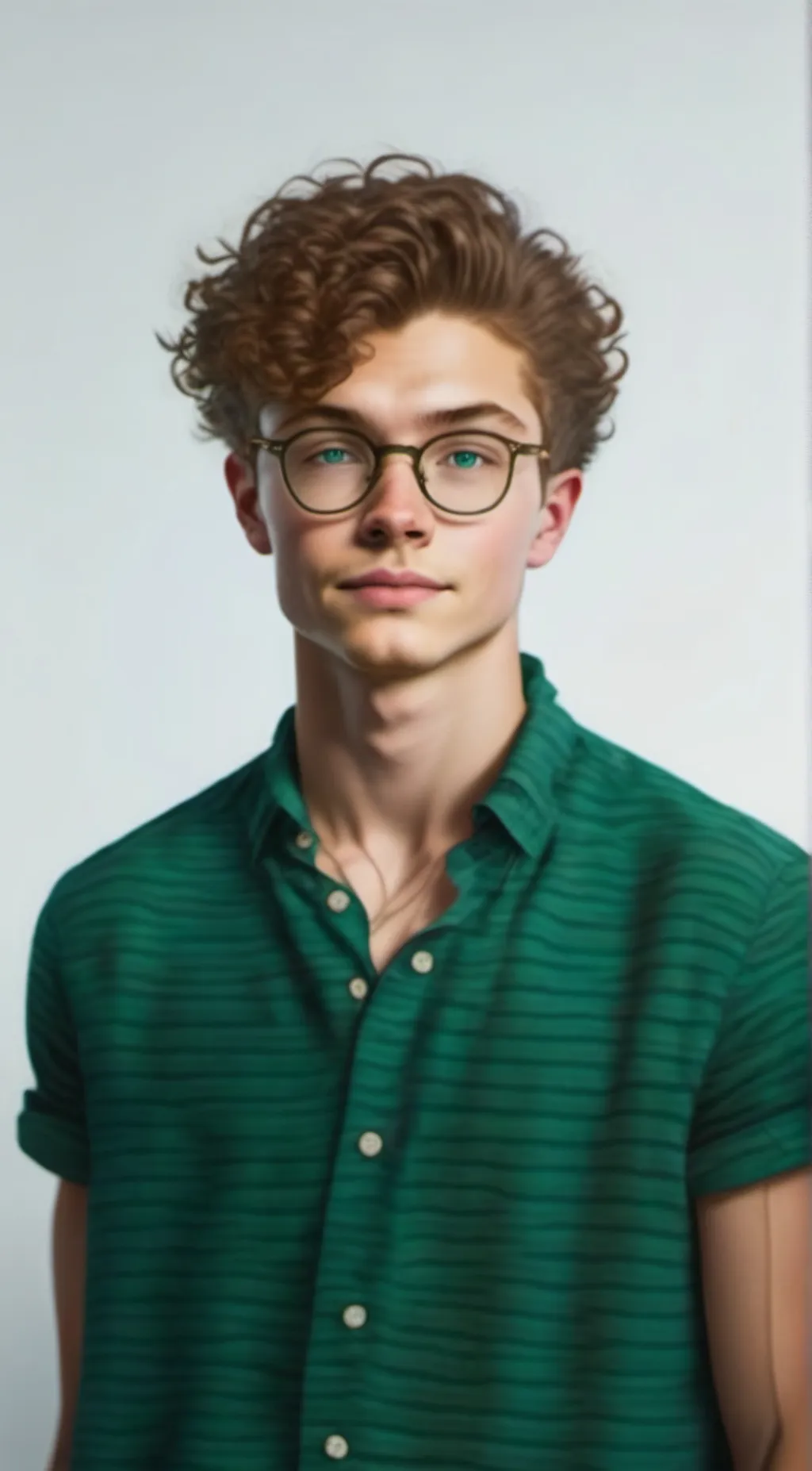 ai character: Charlie Green background