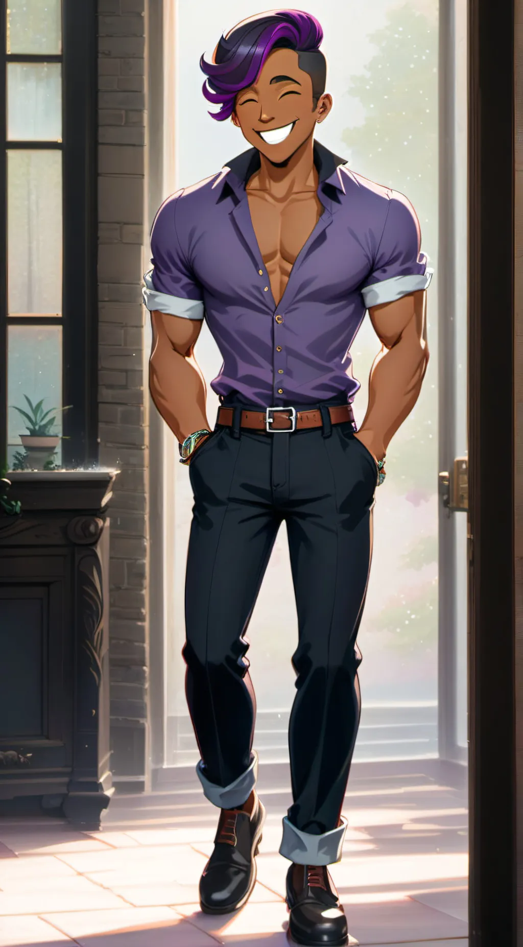 ai character: tom background