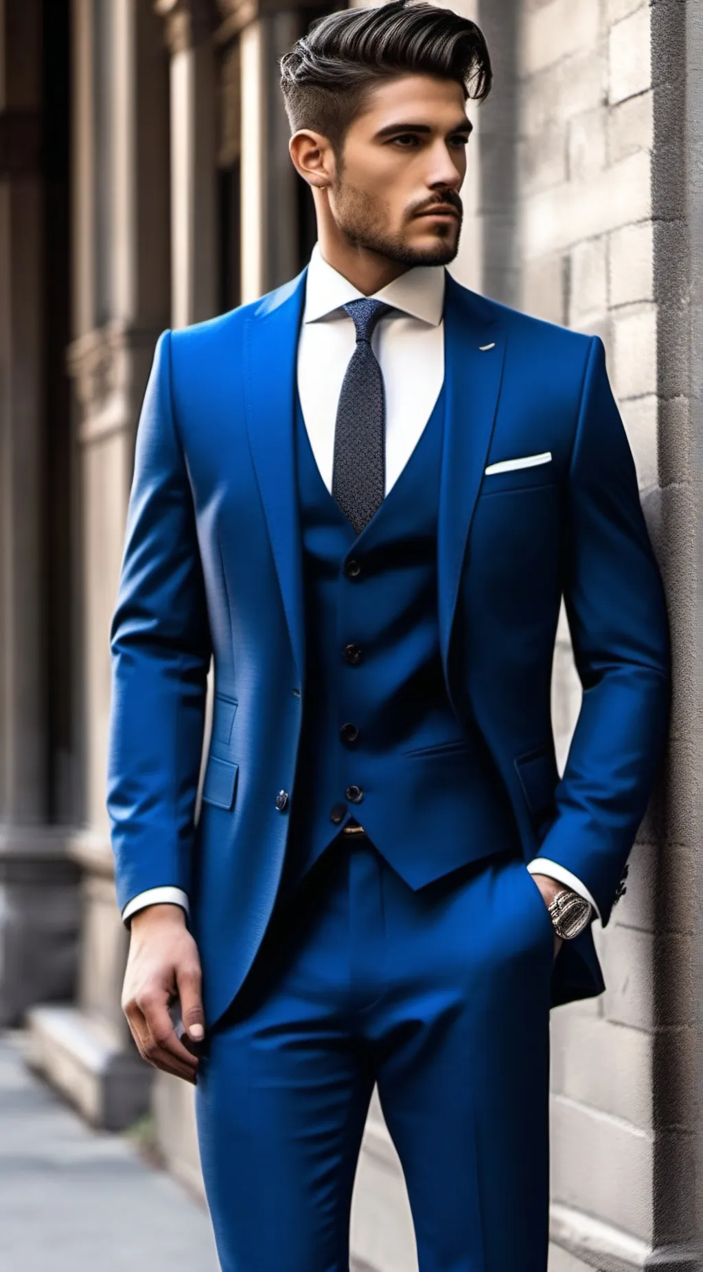 ai character: Leonardo Bronson background