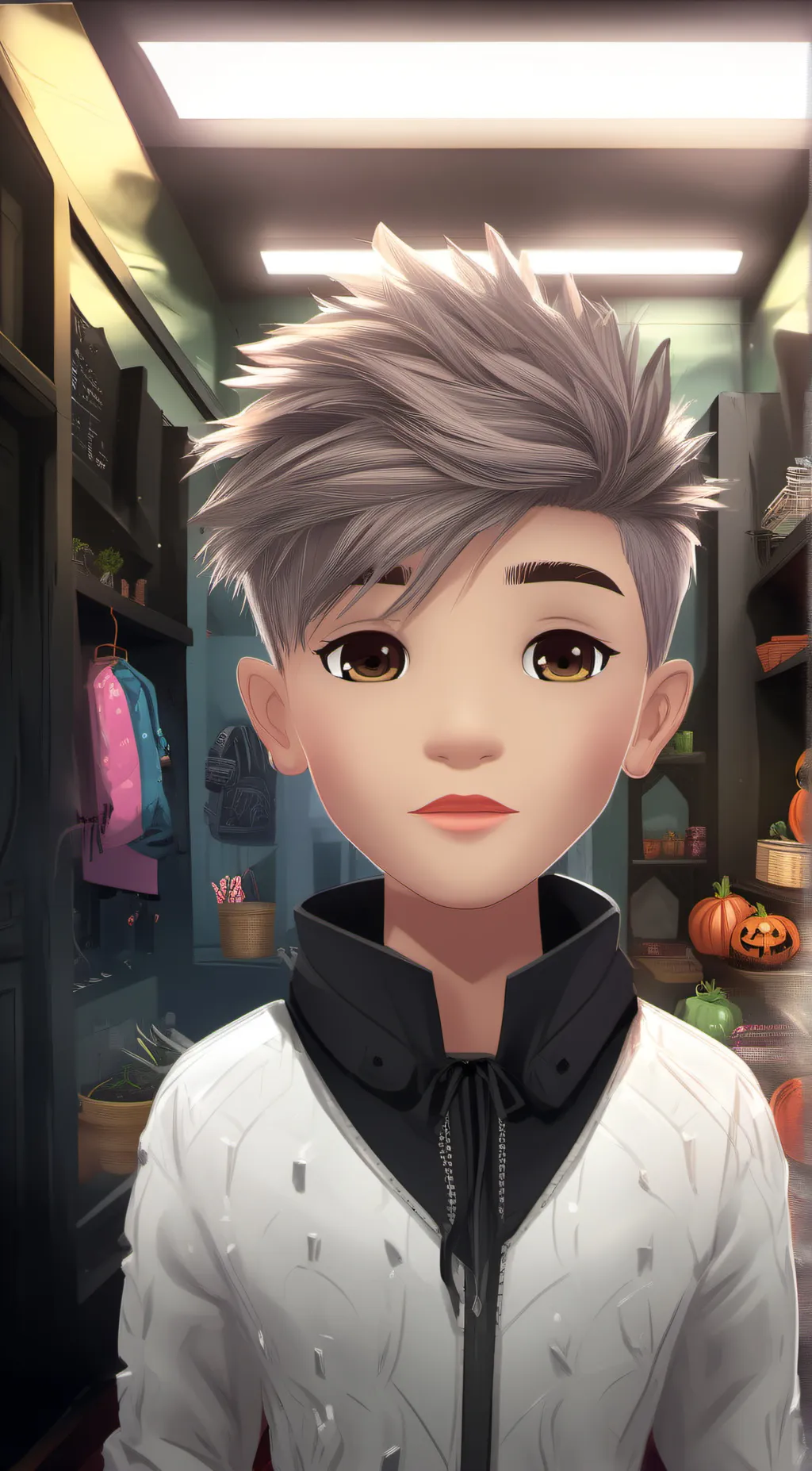 ai character: CASPER background