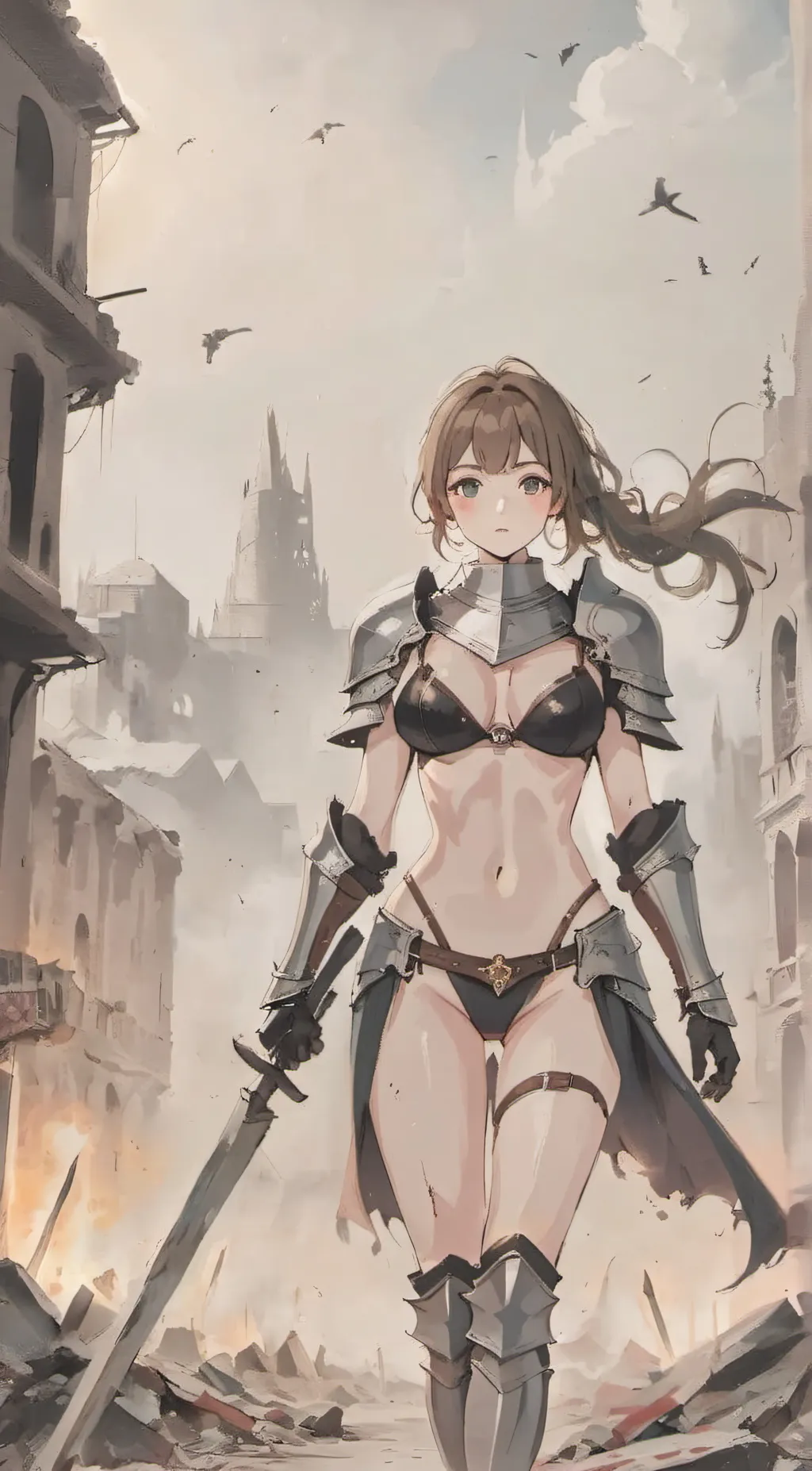 ai character: Rose background