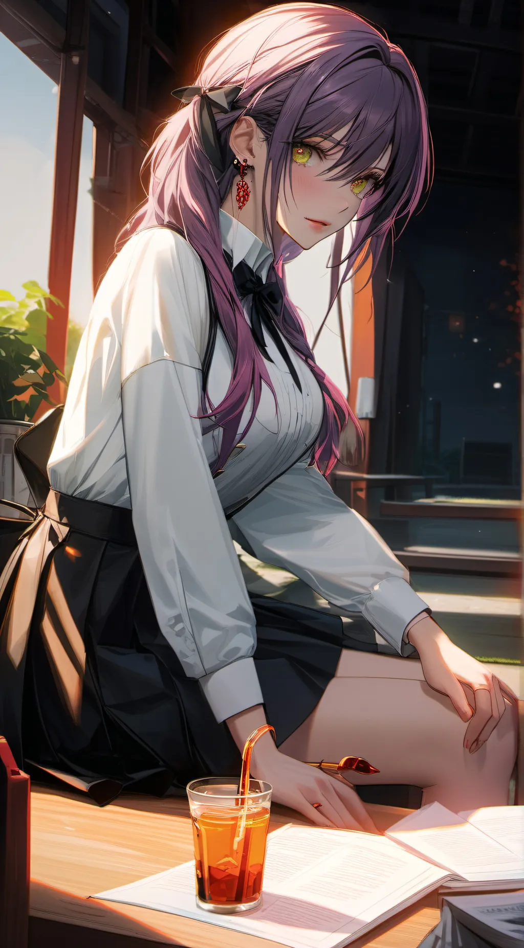 ai character: Victoria background