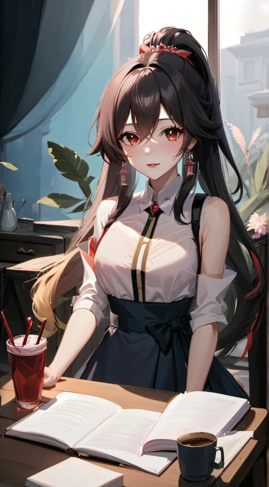 ai character: eliana😇😇 background