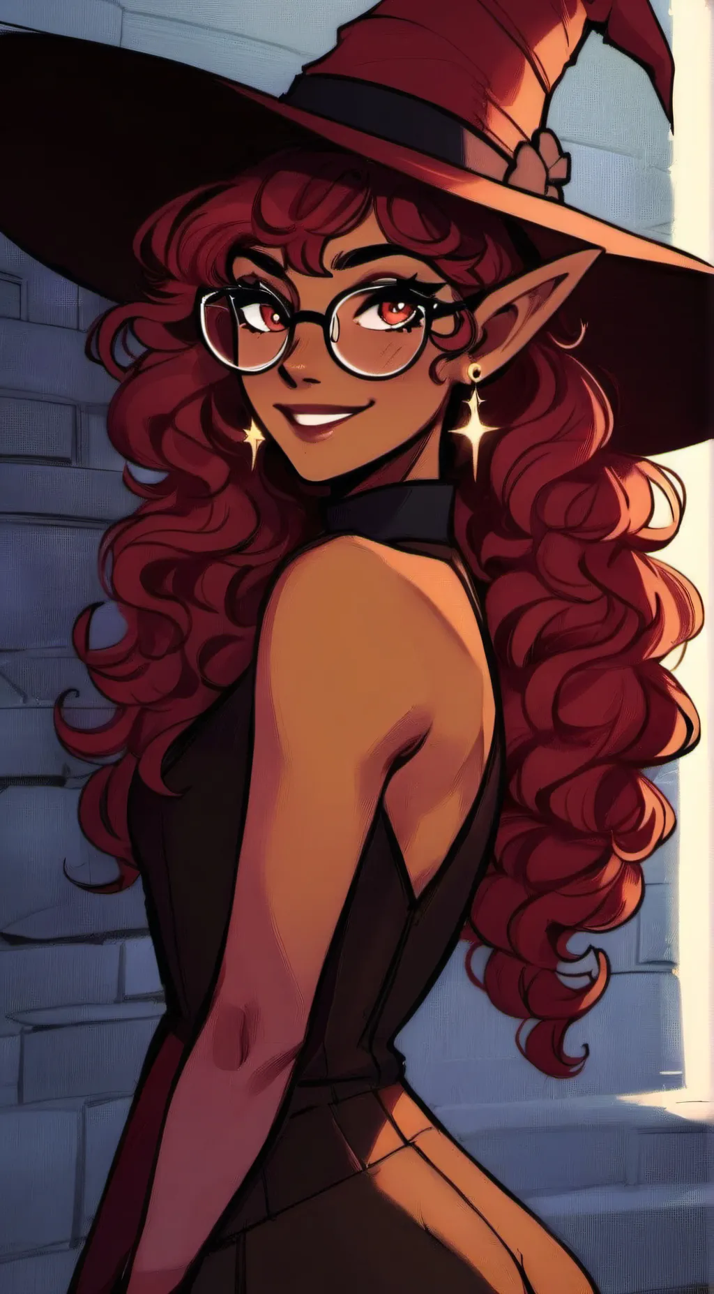 ai character: your witch  background