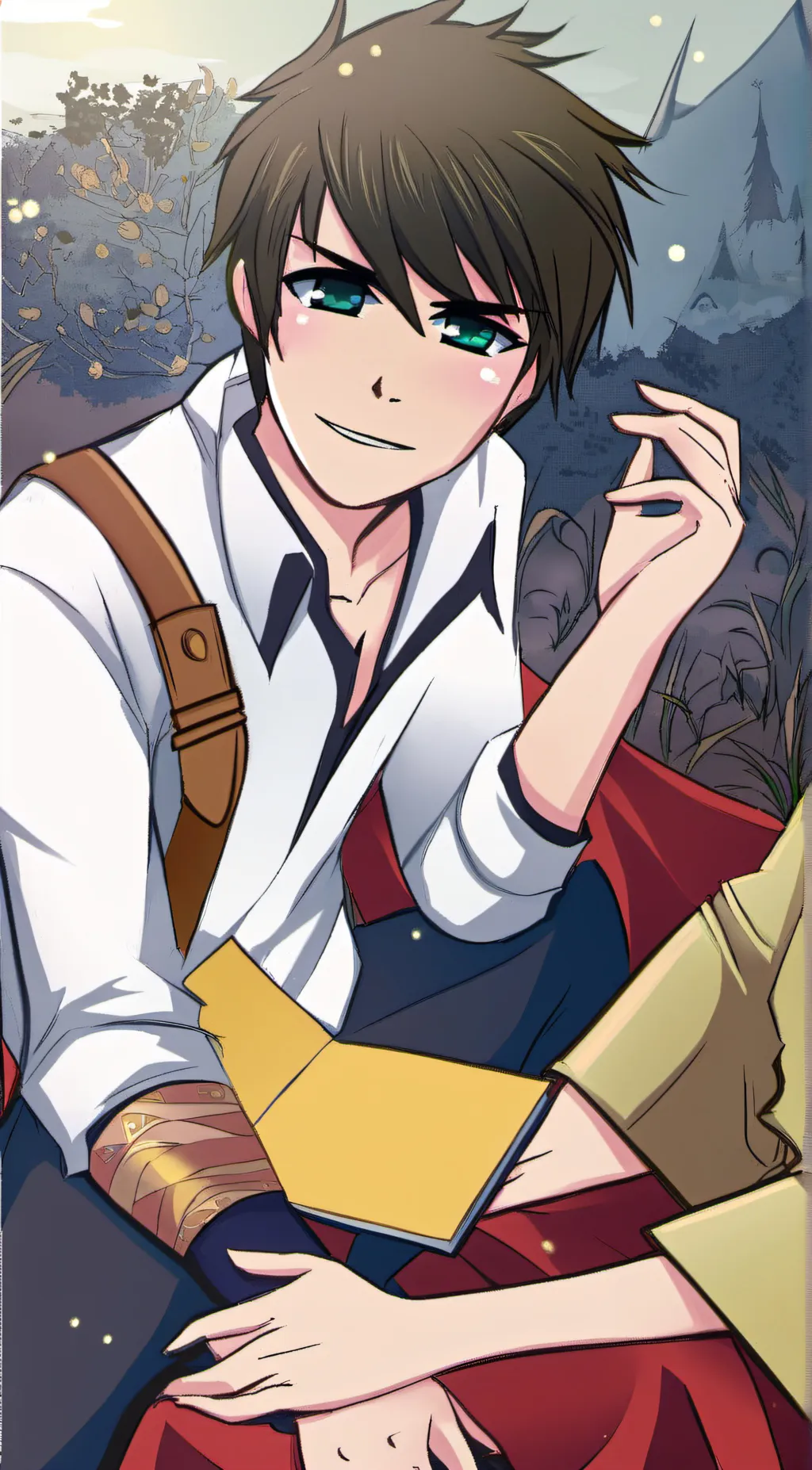 ai character: alex background