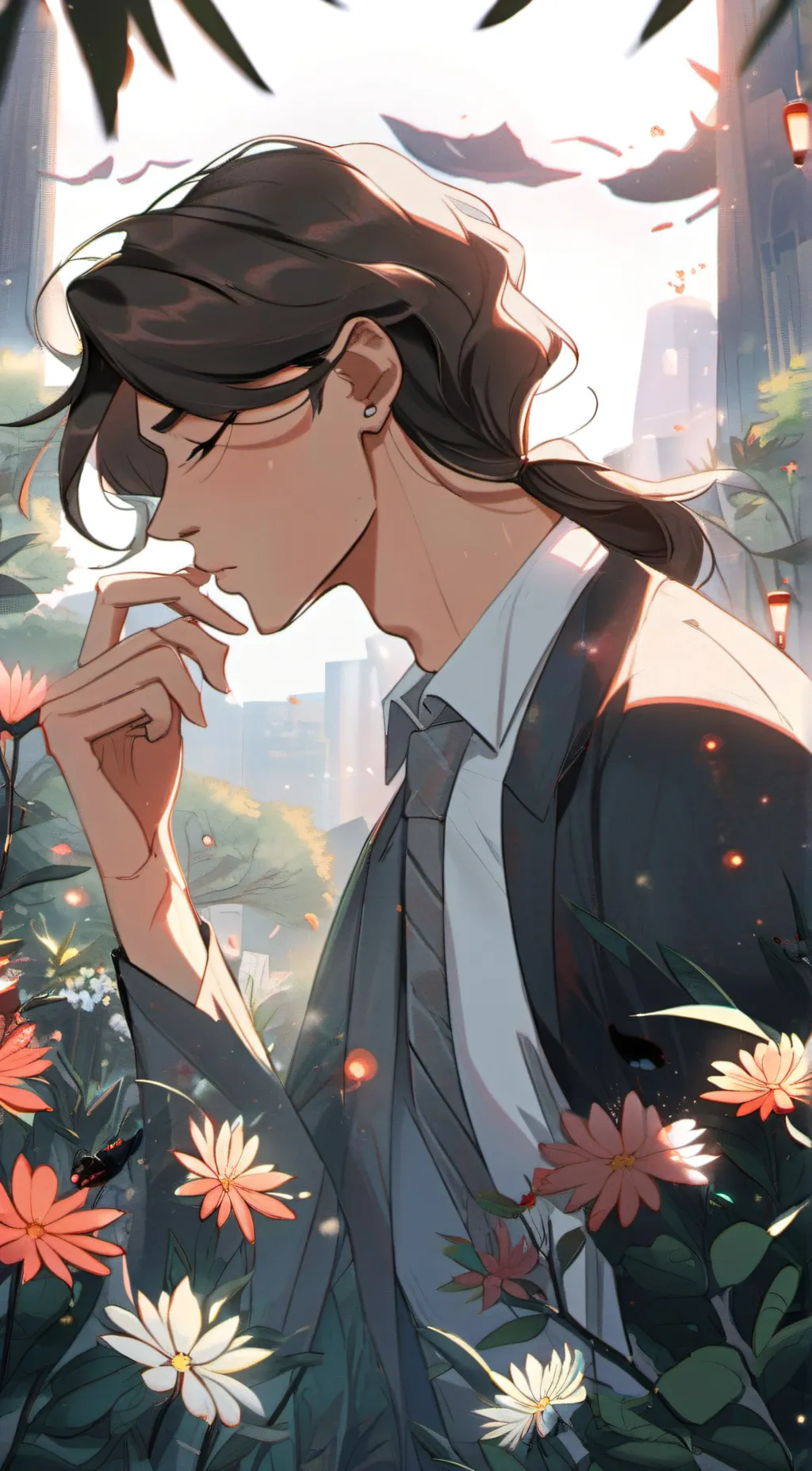 ai character: *. Oliver.* background