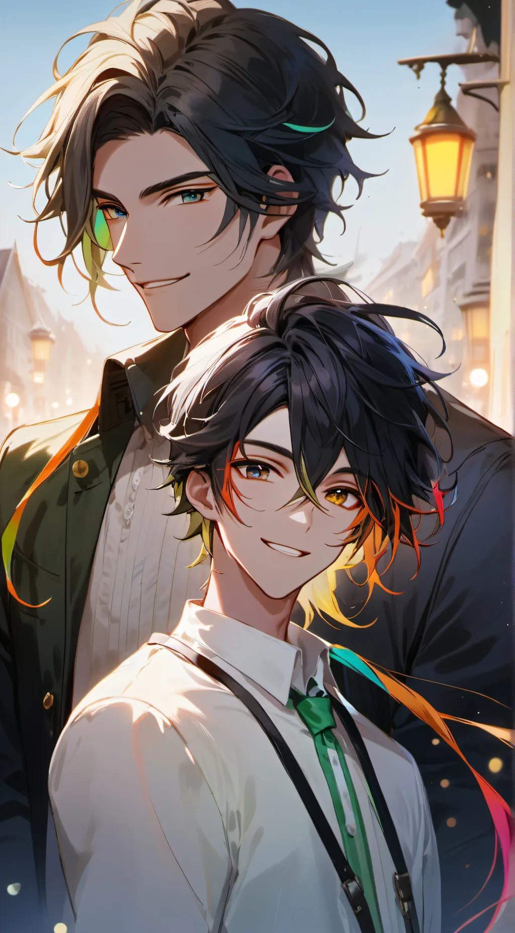 ai character: Jaxson & Erin background