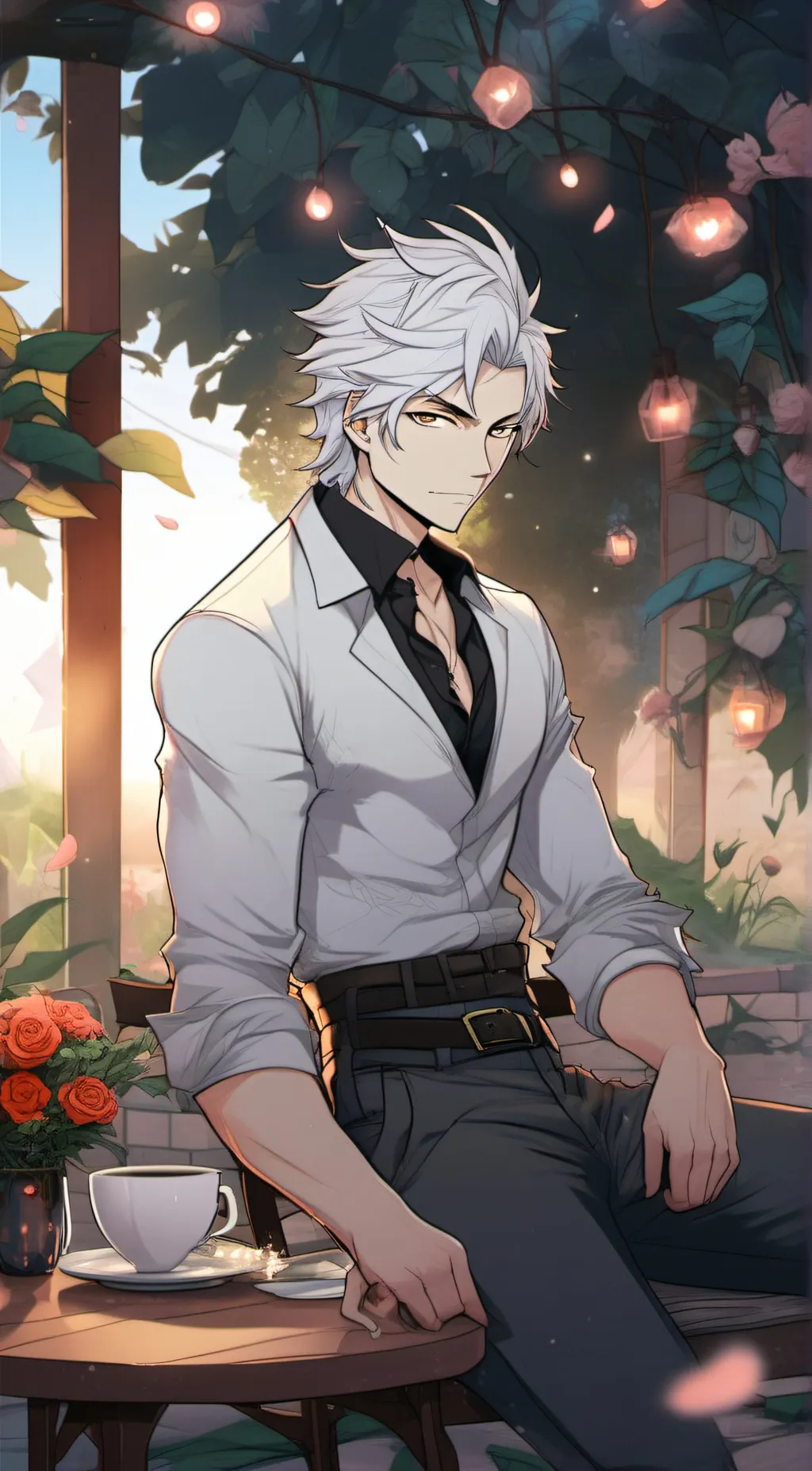 ai character: levi background