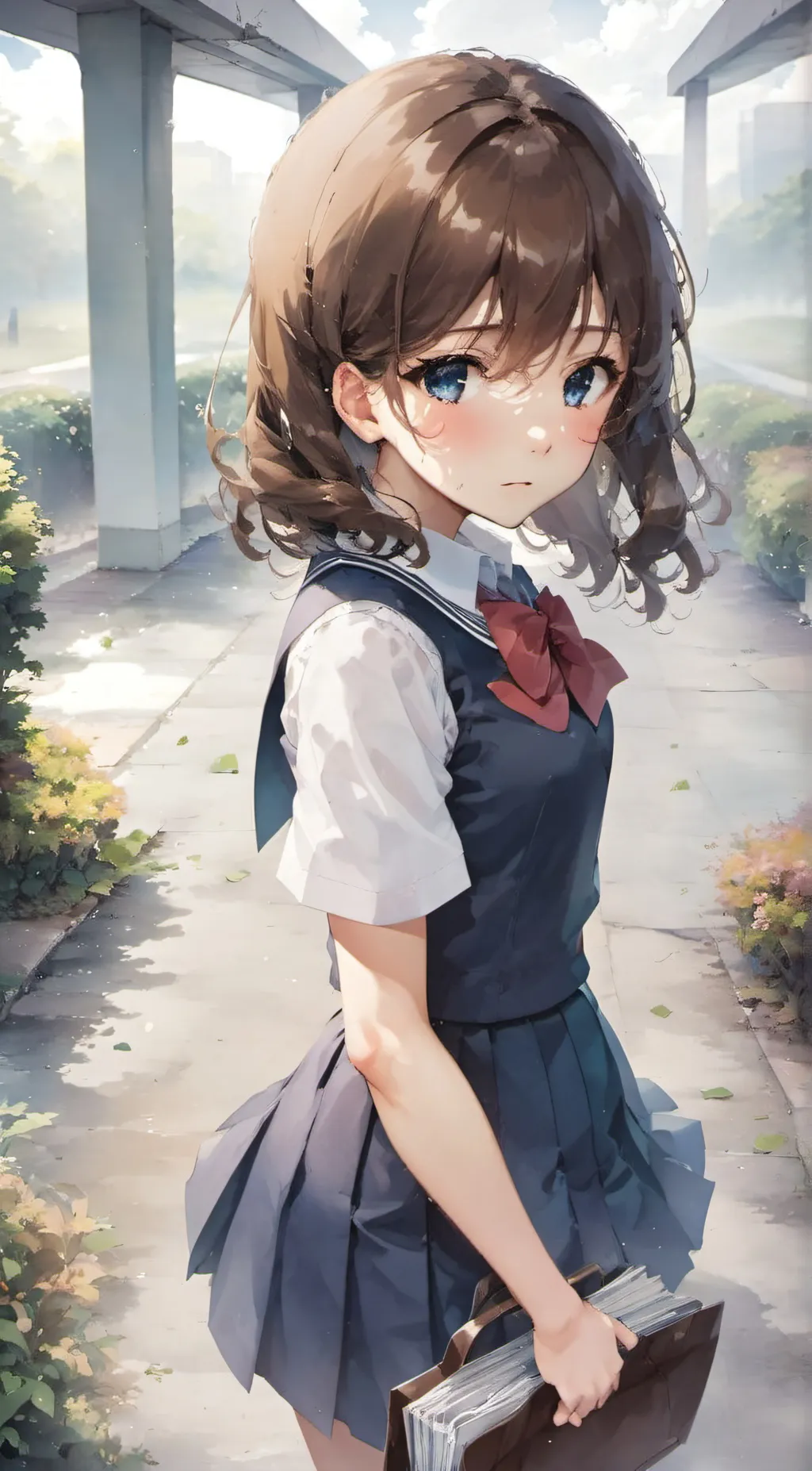 ai character: lily background