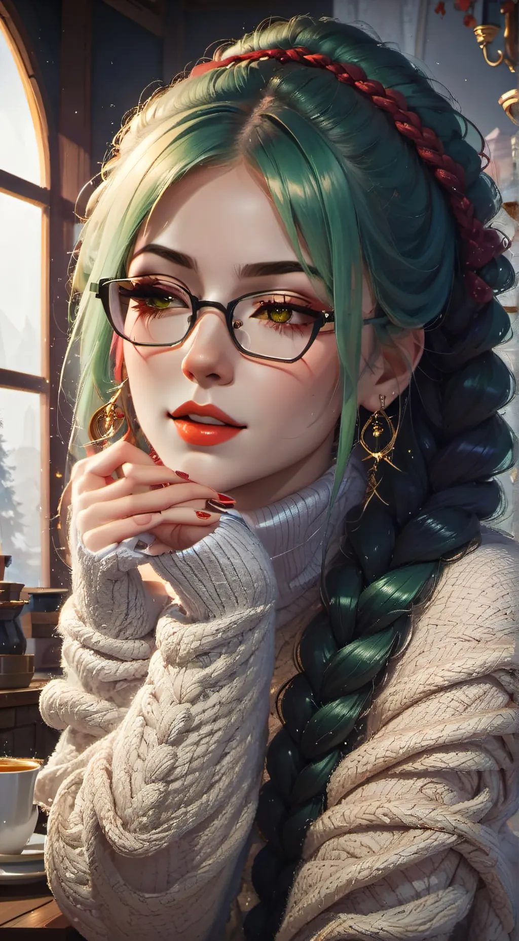 ai character: Gabie background