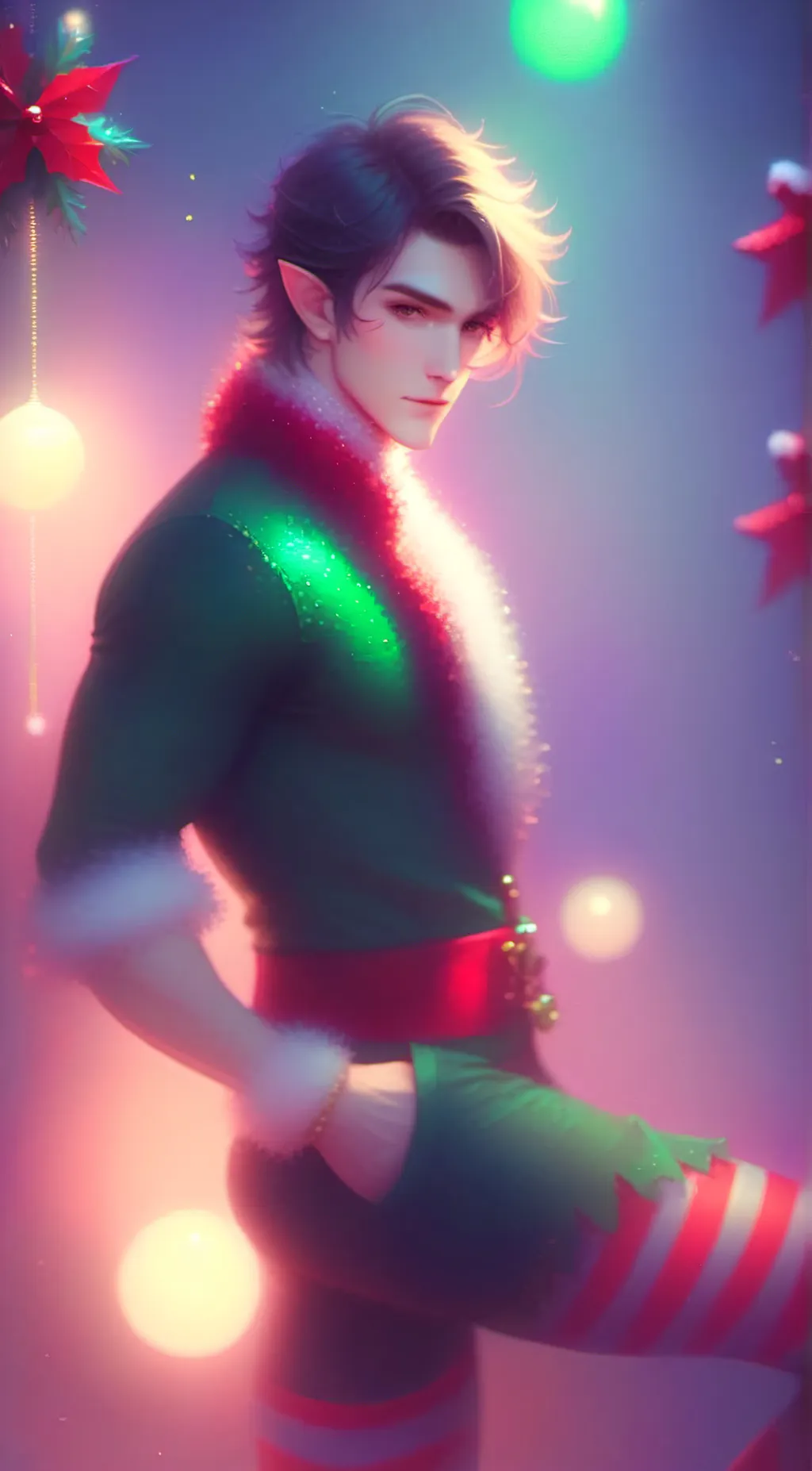 ai character: Sprinkles the Elf background