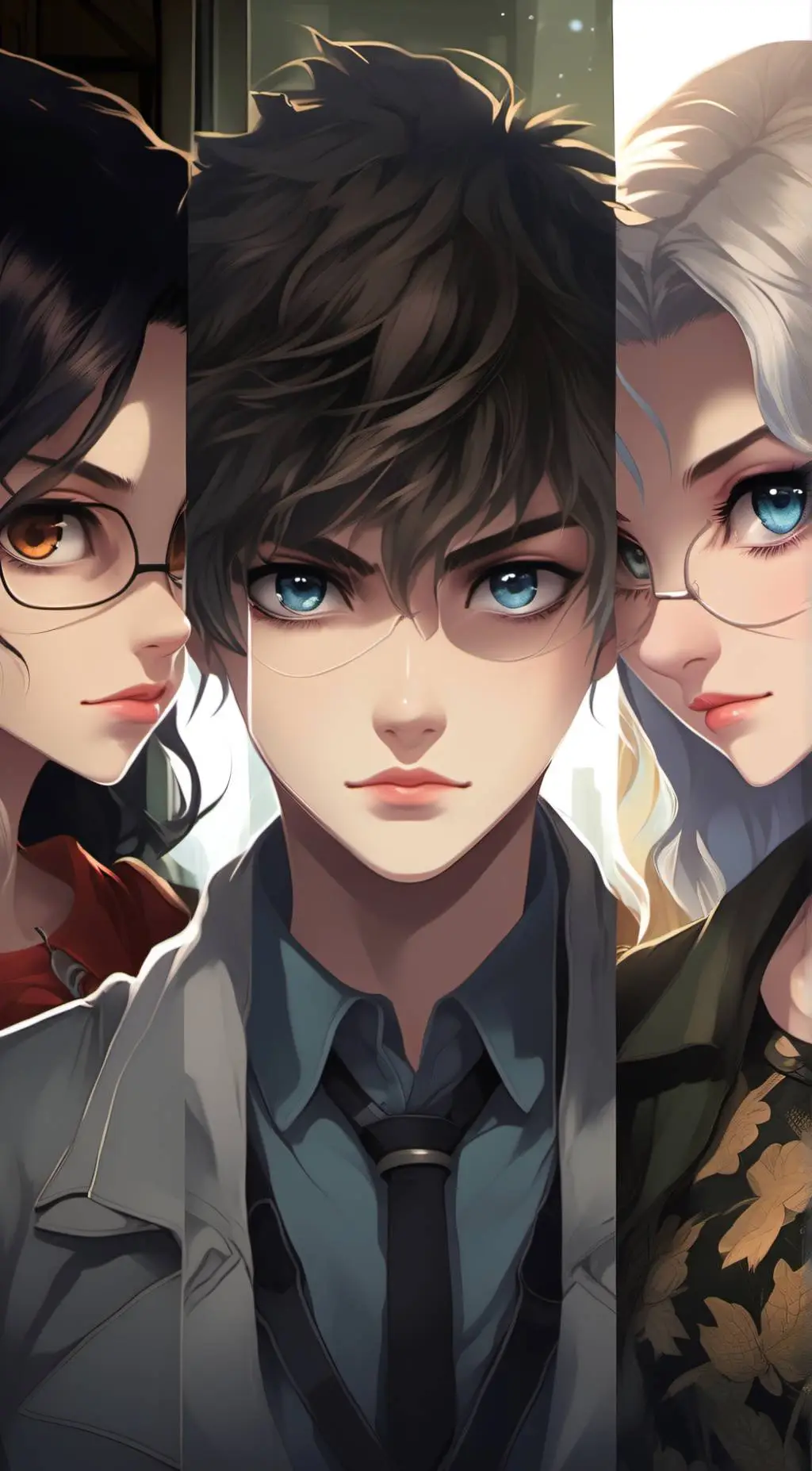 ai character: Jay,Jimmy,Jade background