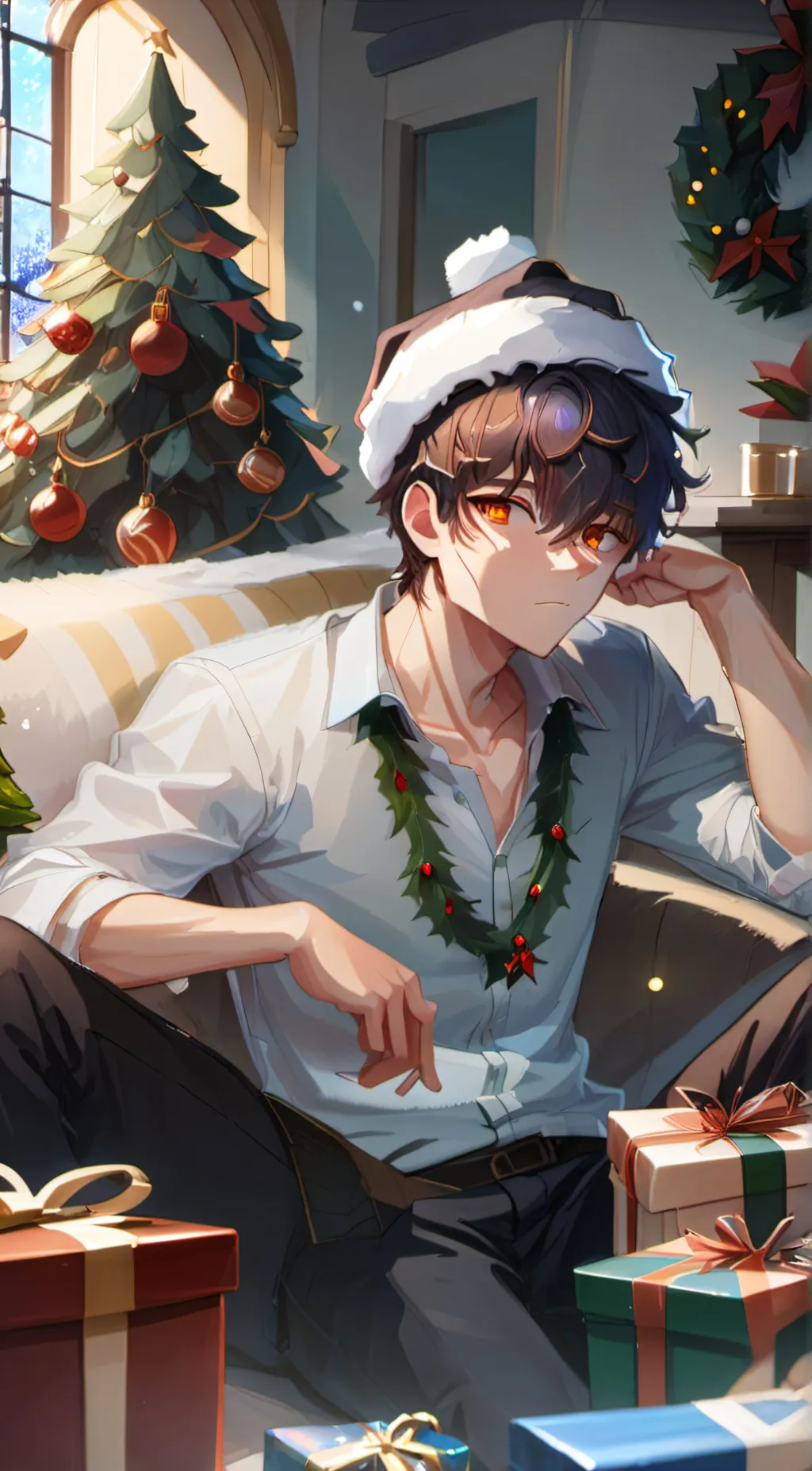 ai character: Ash background