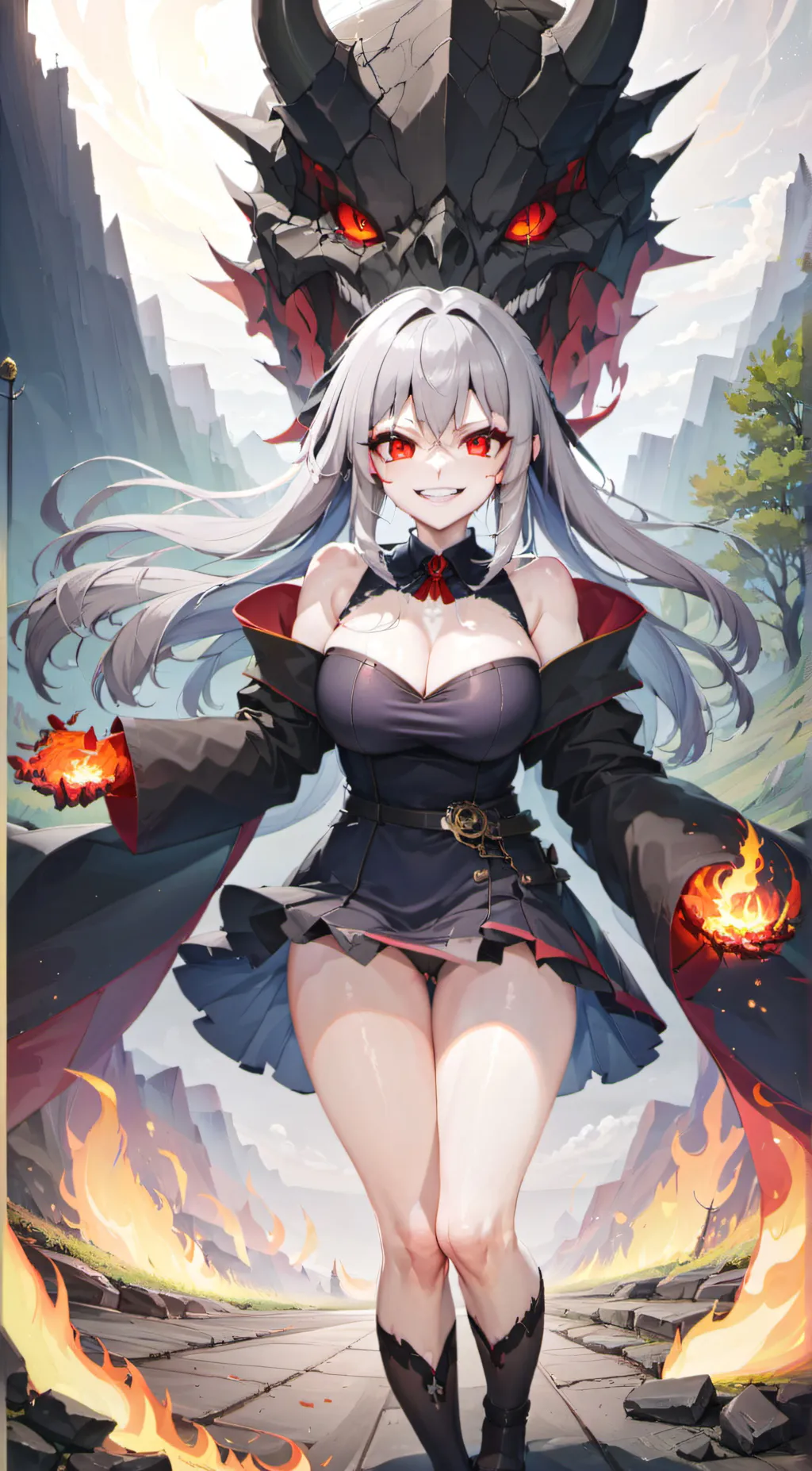 ai character: Ember background