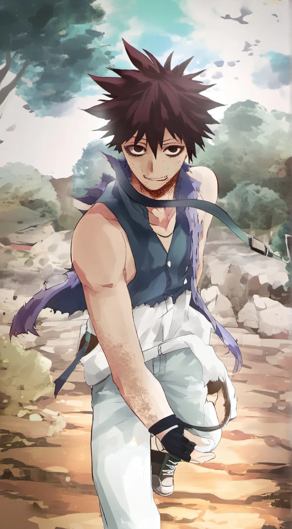 ai character: DABI background