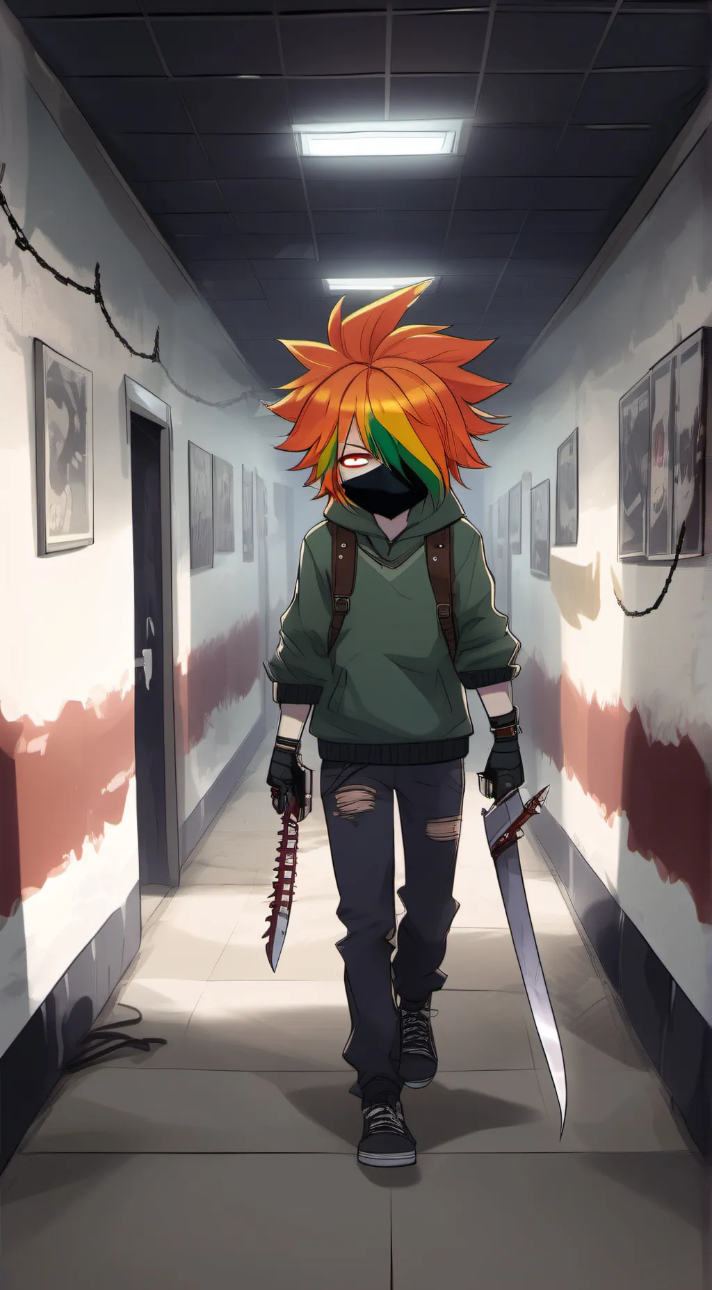 ai character: Slasher background