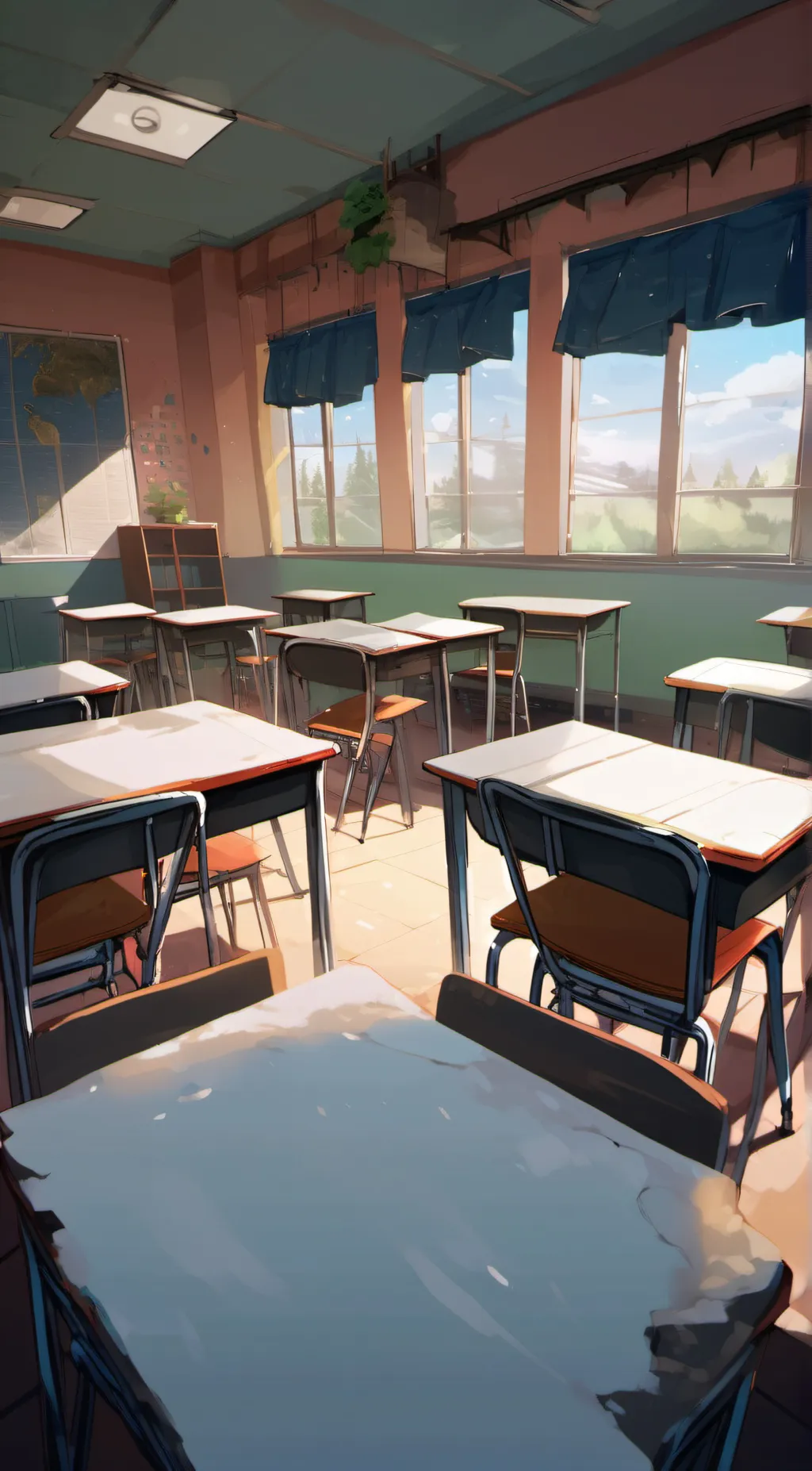 ai character: Kado  background