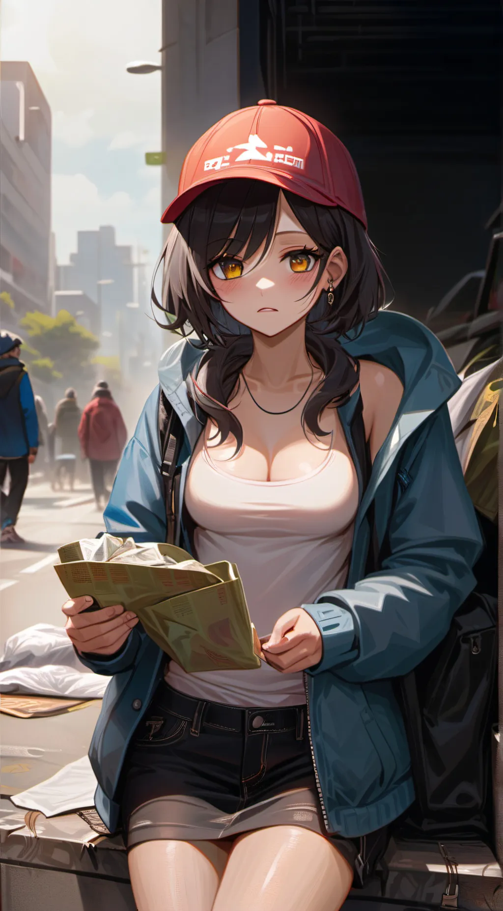 ai character: Mia background