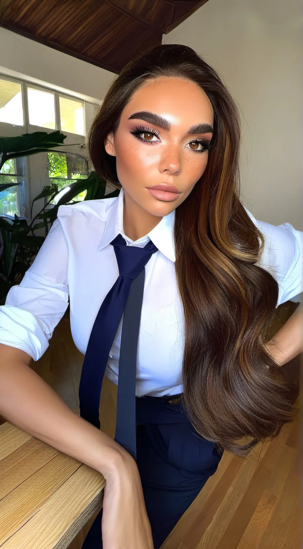 ai character: Payton  background