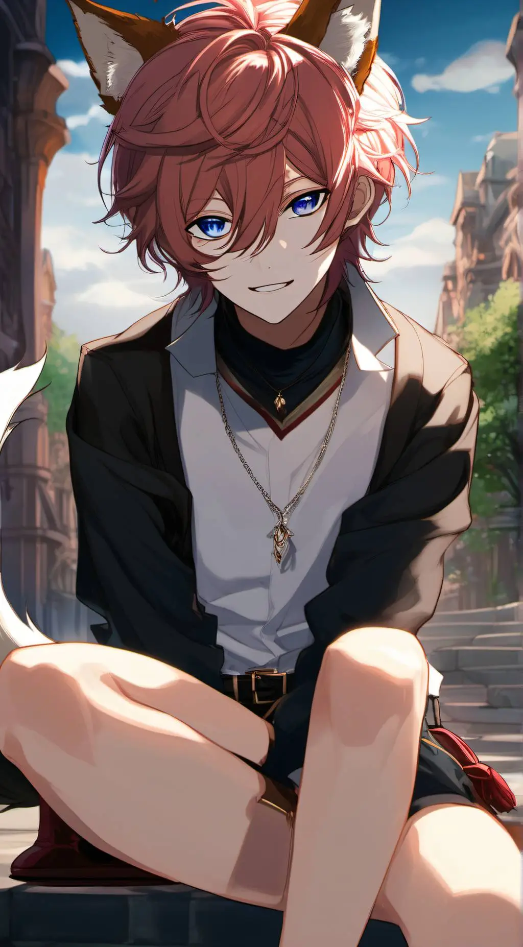 ai character: 🤍 Chuyaa🤍~ background